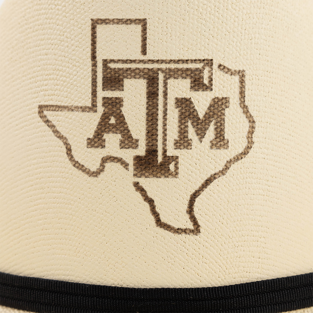 Texas A&M Zaza Hat Co Lonestar Straw Cowboy Hat