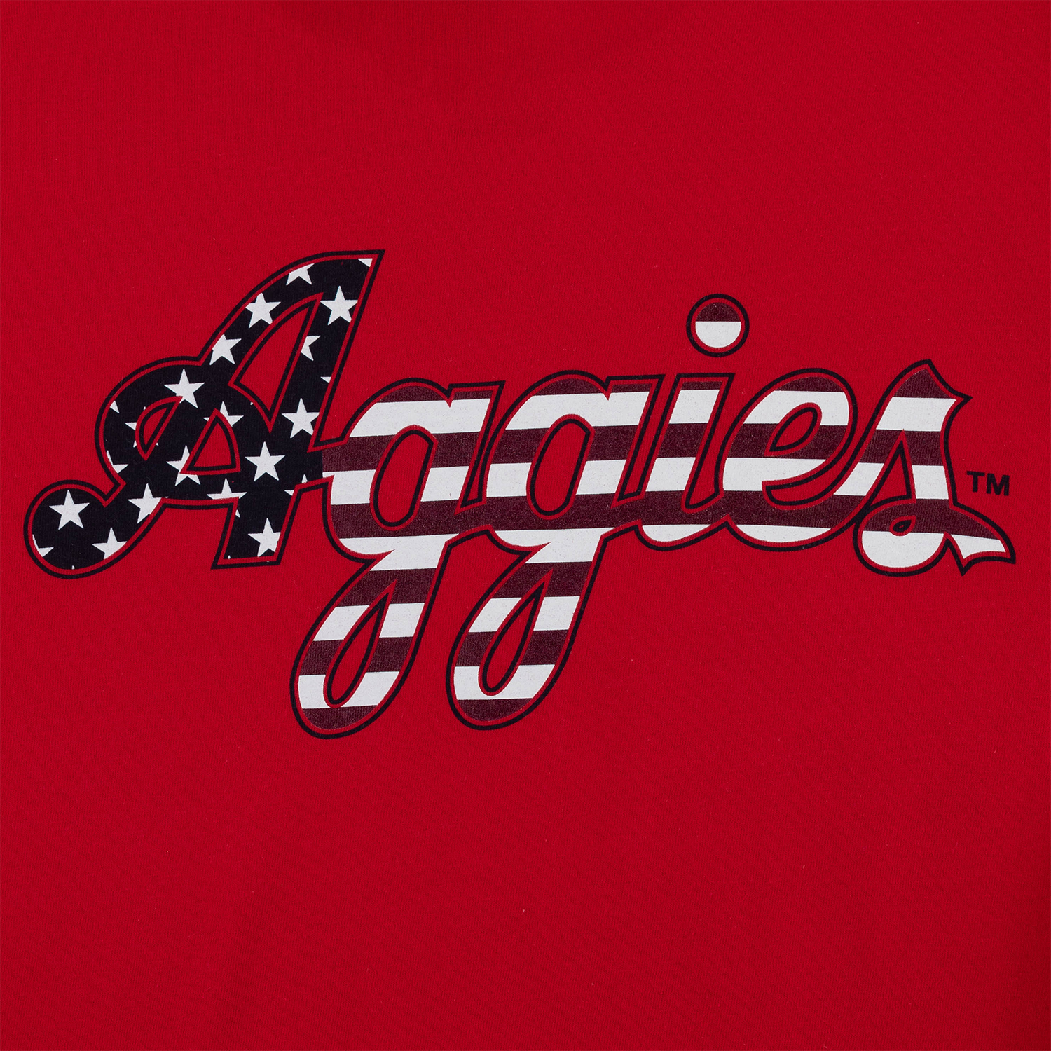 Script Aggies Comfort Colors American T-Shirt - Red