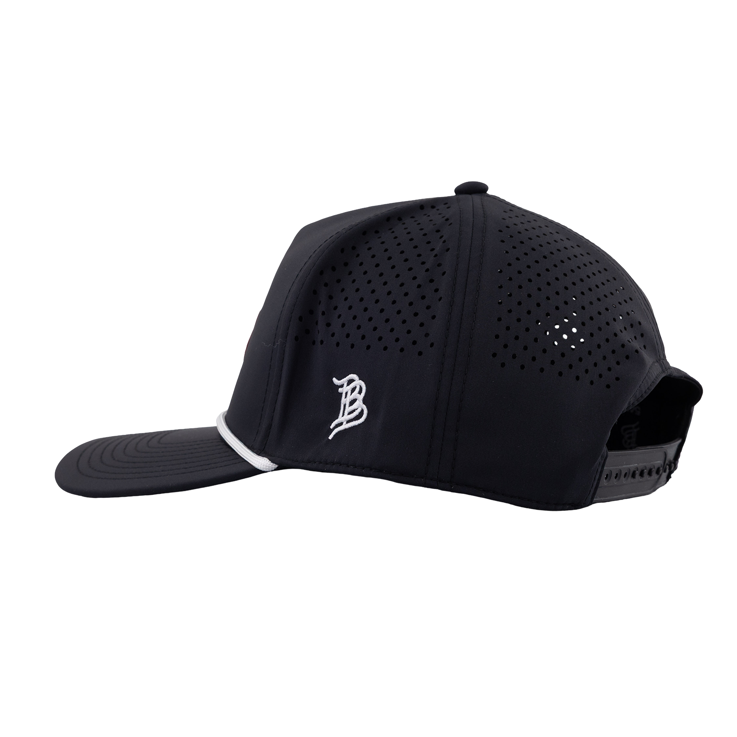 Texas A&M Branded Bills Lonestar 5 Panel Rope Hat - Black