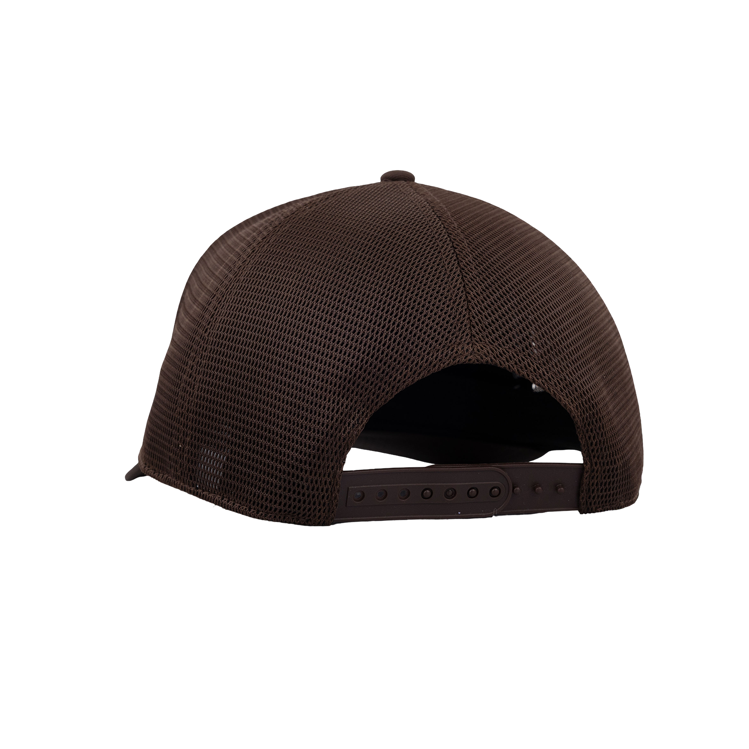 Script Aggies Branded Bills 5 Panel Camo Trucker Hat - Brown