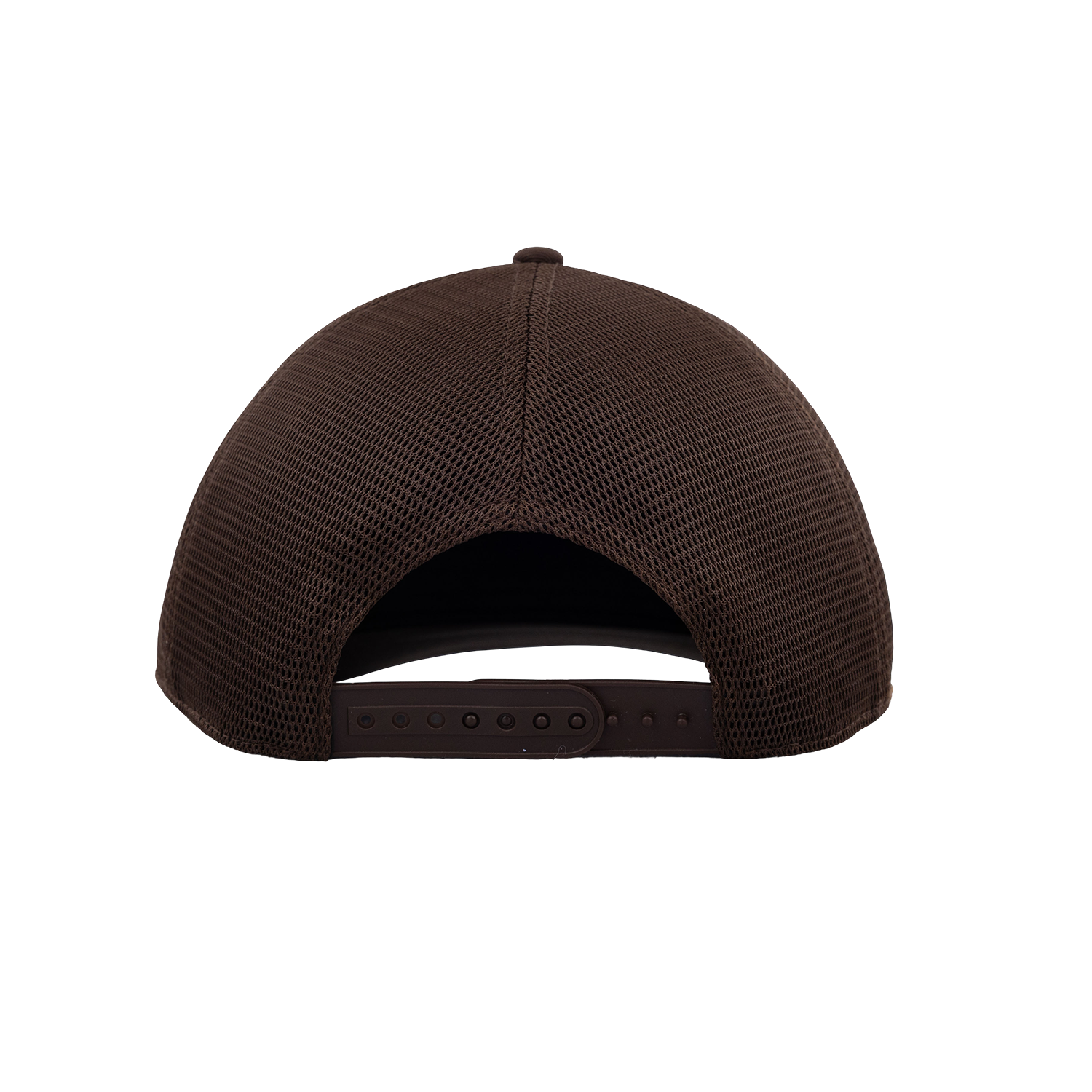 Script Aggies Branded Bills 5 Panel Camo Trucker Hat - Brown