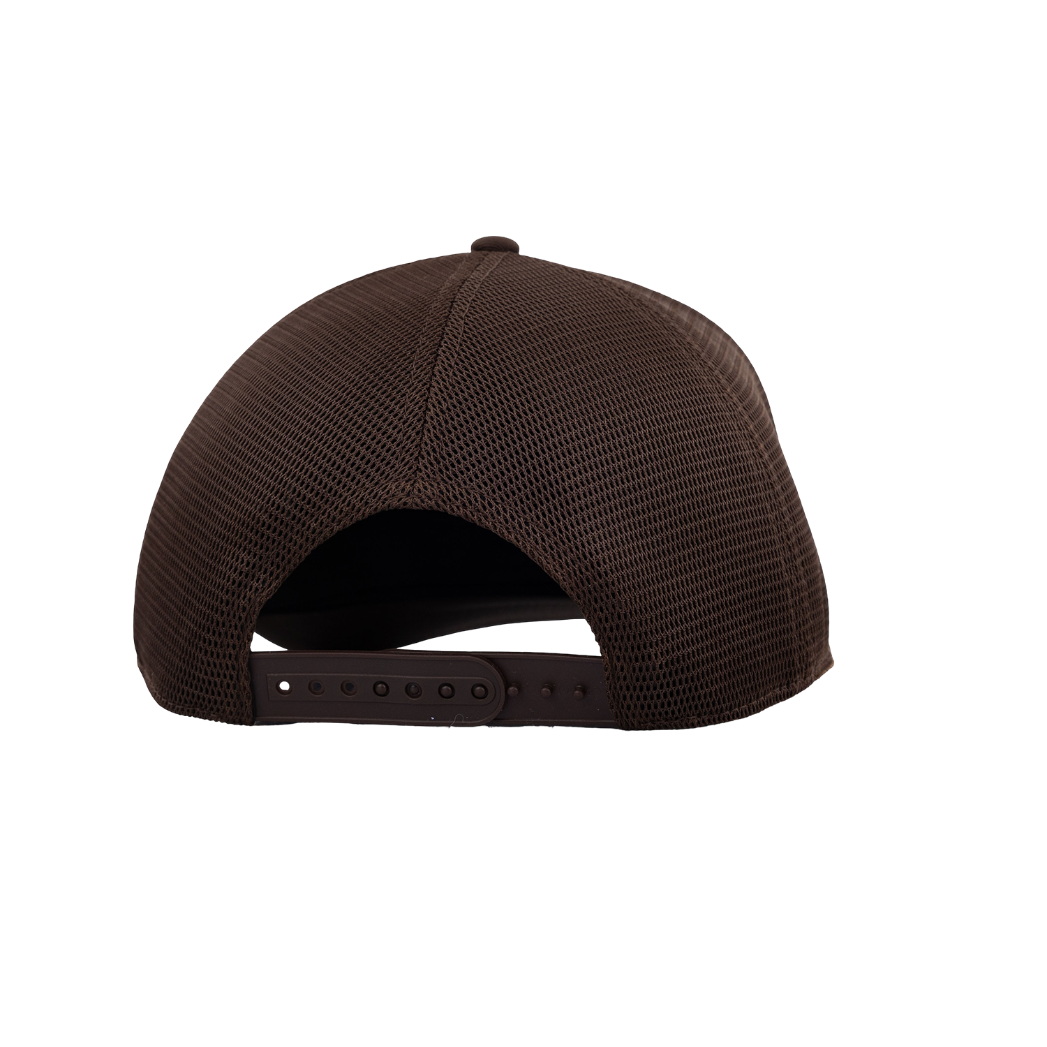Script Aggies Branded Bills 5 Panel Camo Trucker Hat - Brown
