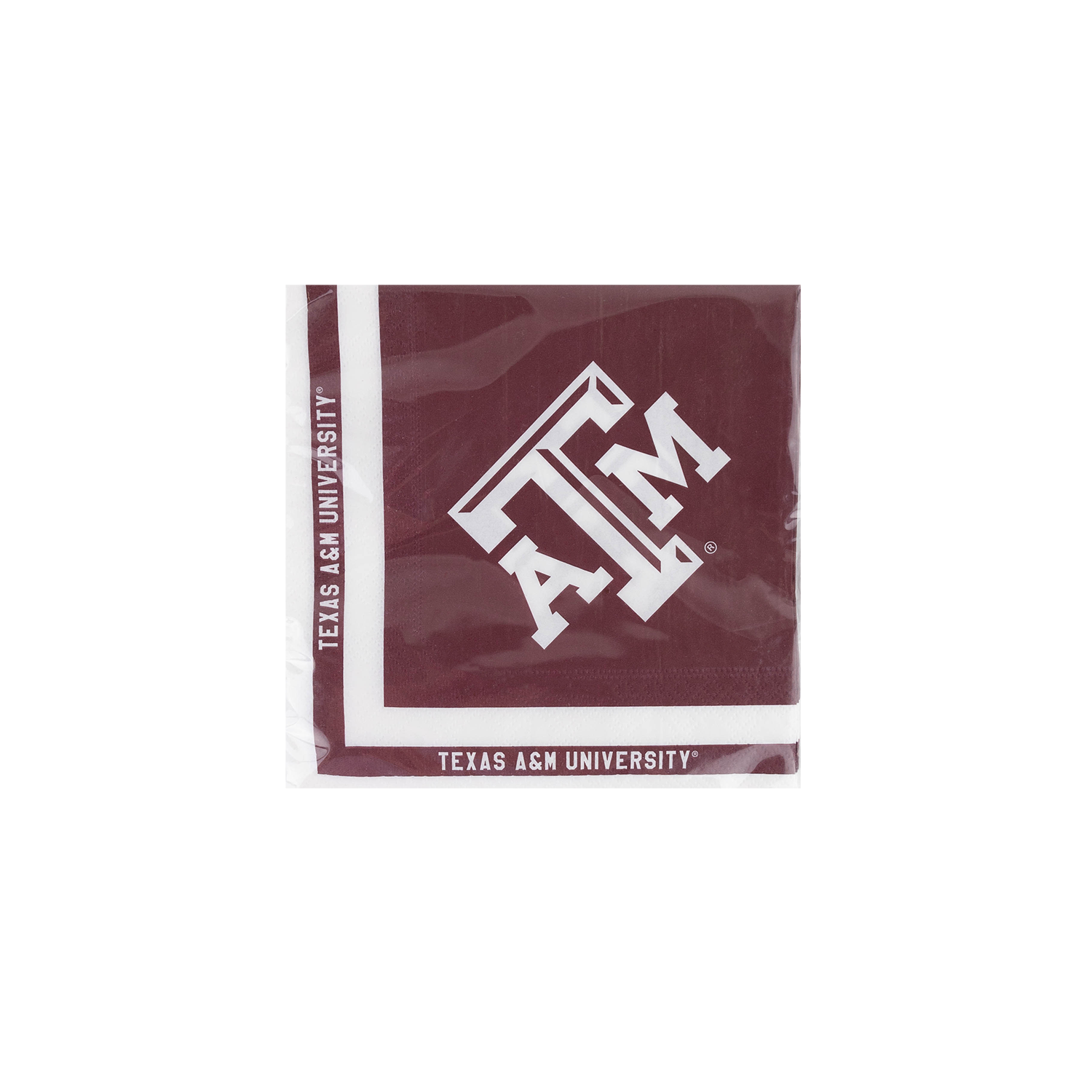 Texas A&M 20ct Napkins - Maroon