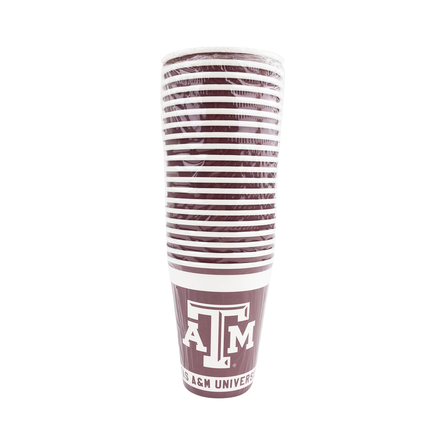 Texas A&M University 20ct Paper Cups - Maroon