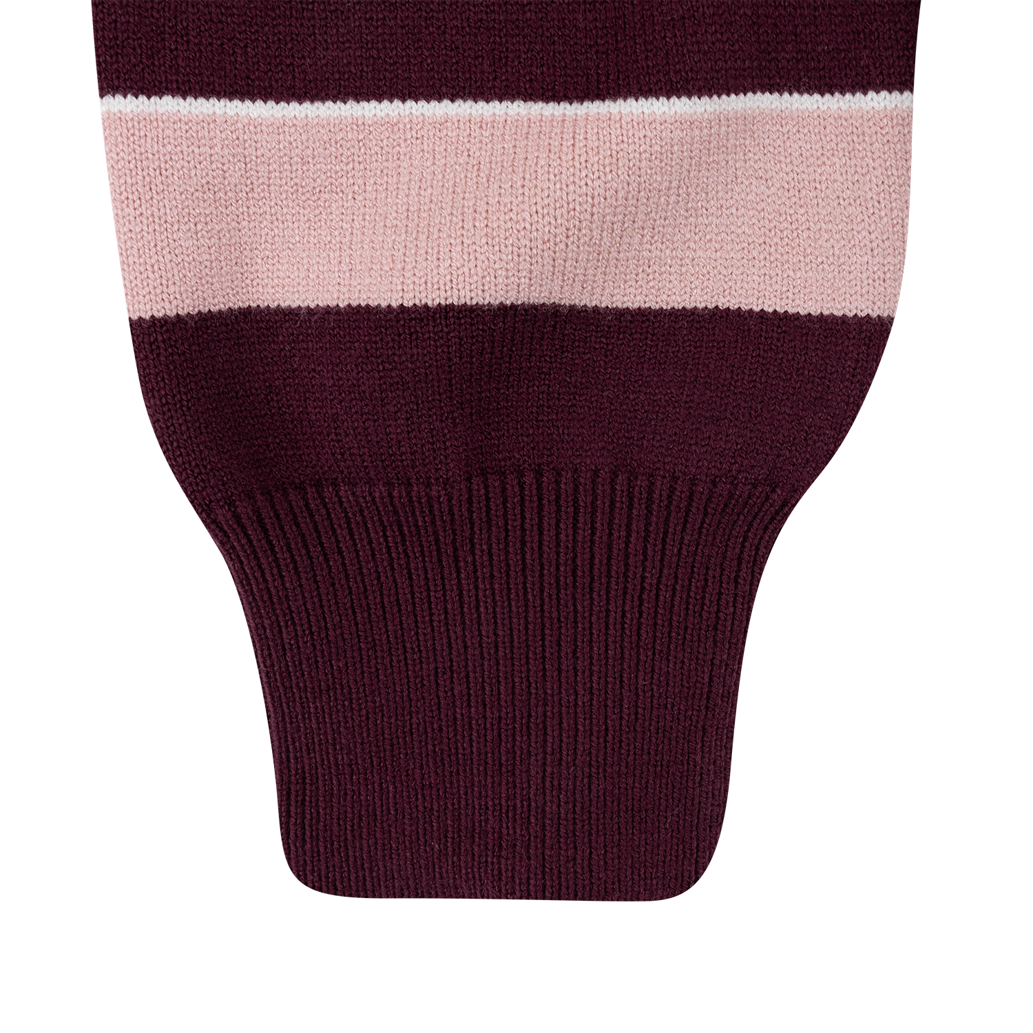Staccato Striped Boat Neck Sweater - Pink