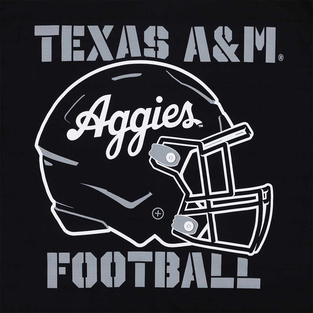 Texas A&M Collegiate Outfitters Performance Helmet T-Shirt - Black