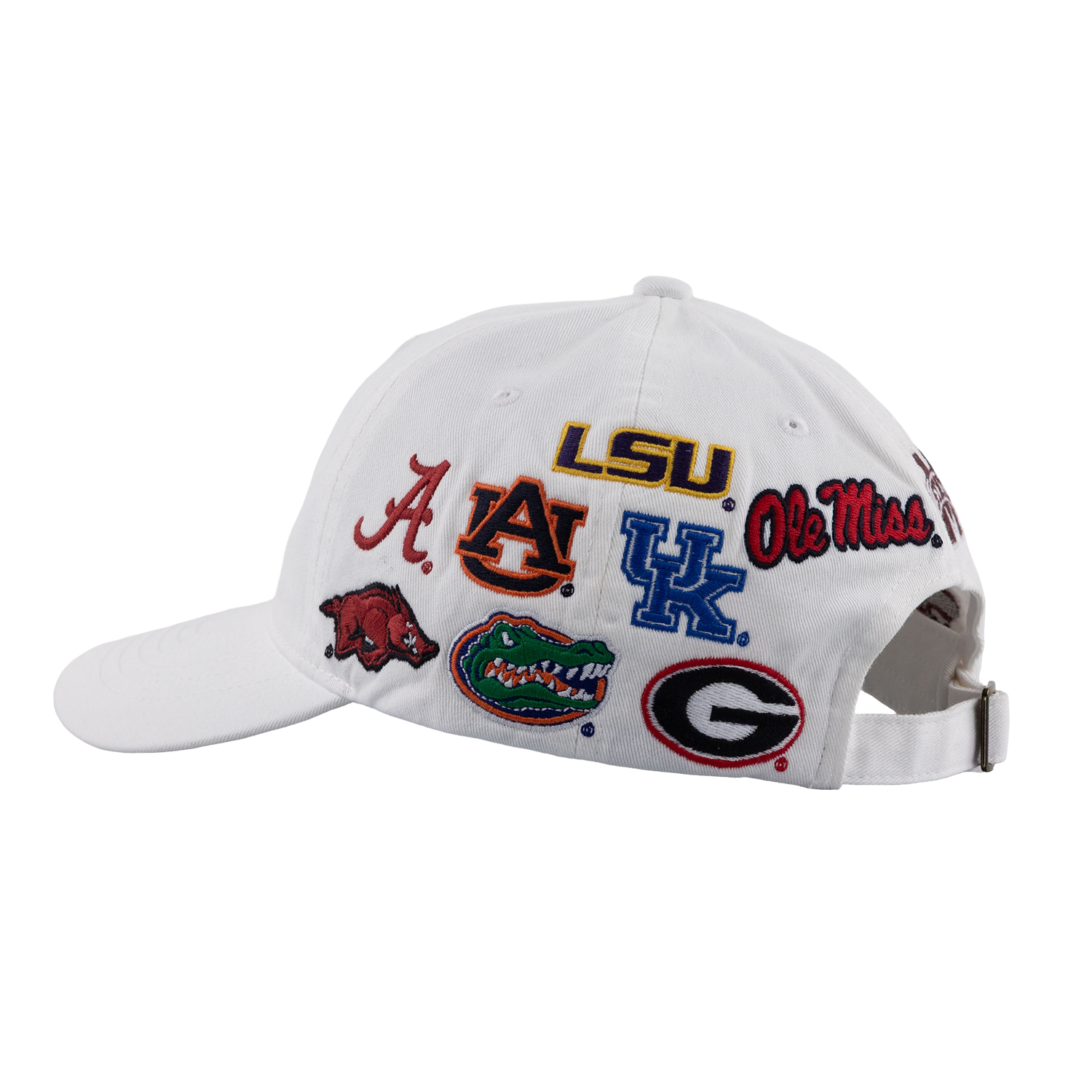 All Over SEC Hat - White