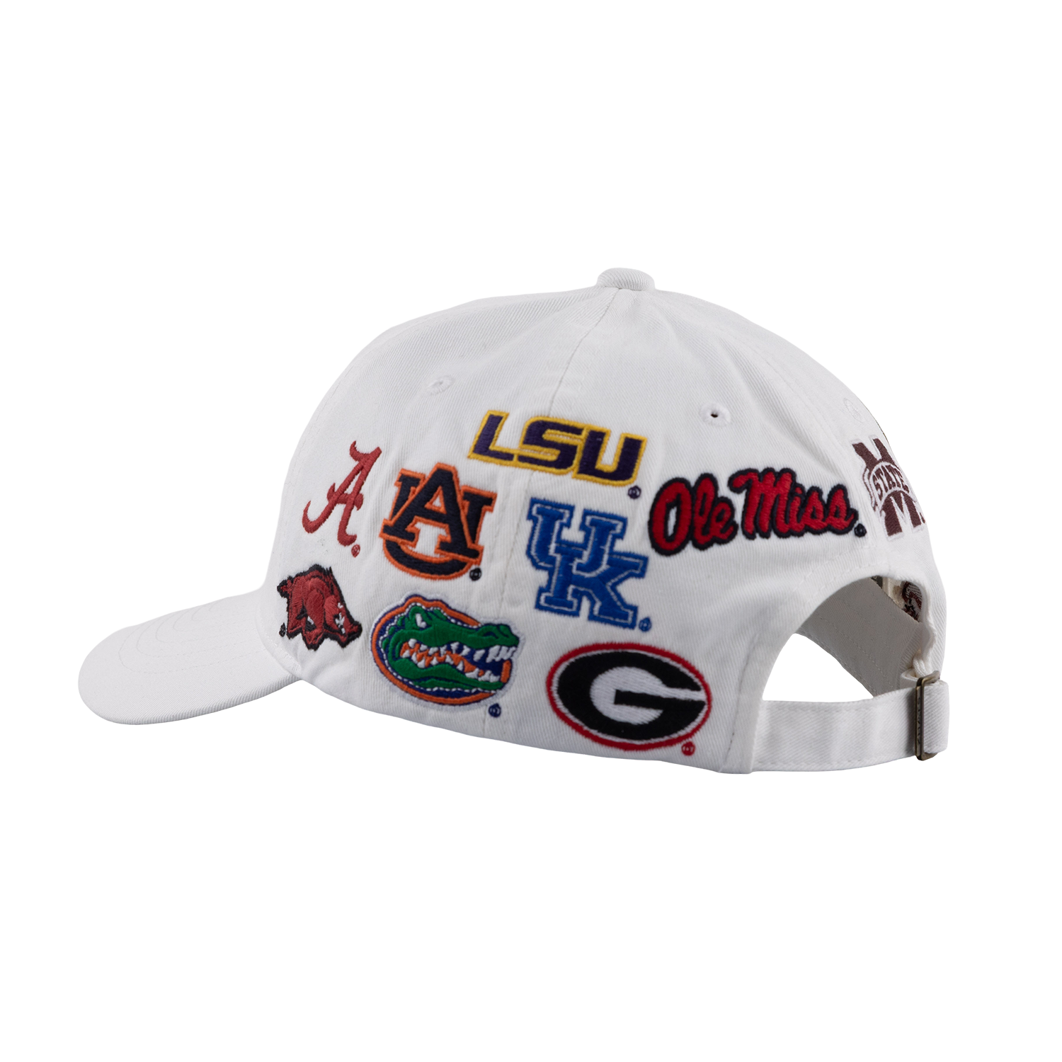 All Over SEC Hat - White
