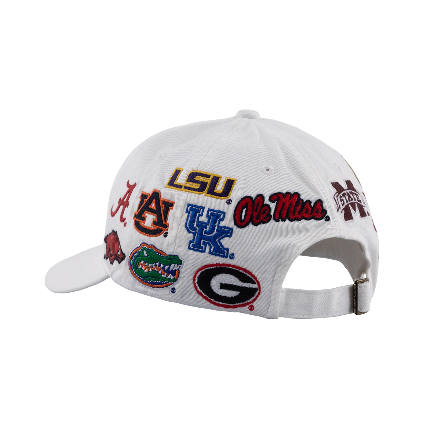 All Over SEC Hat - White