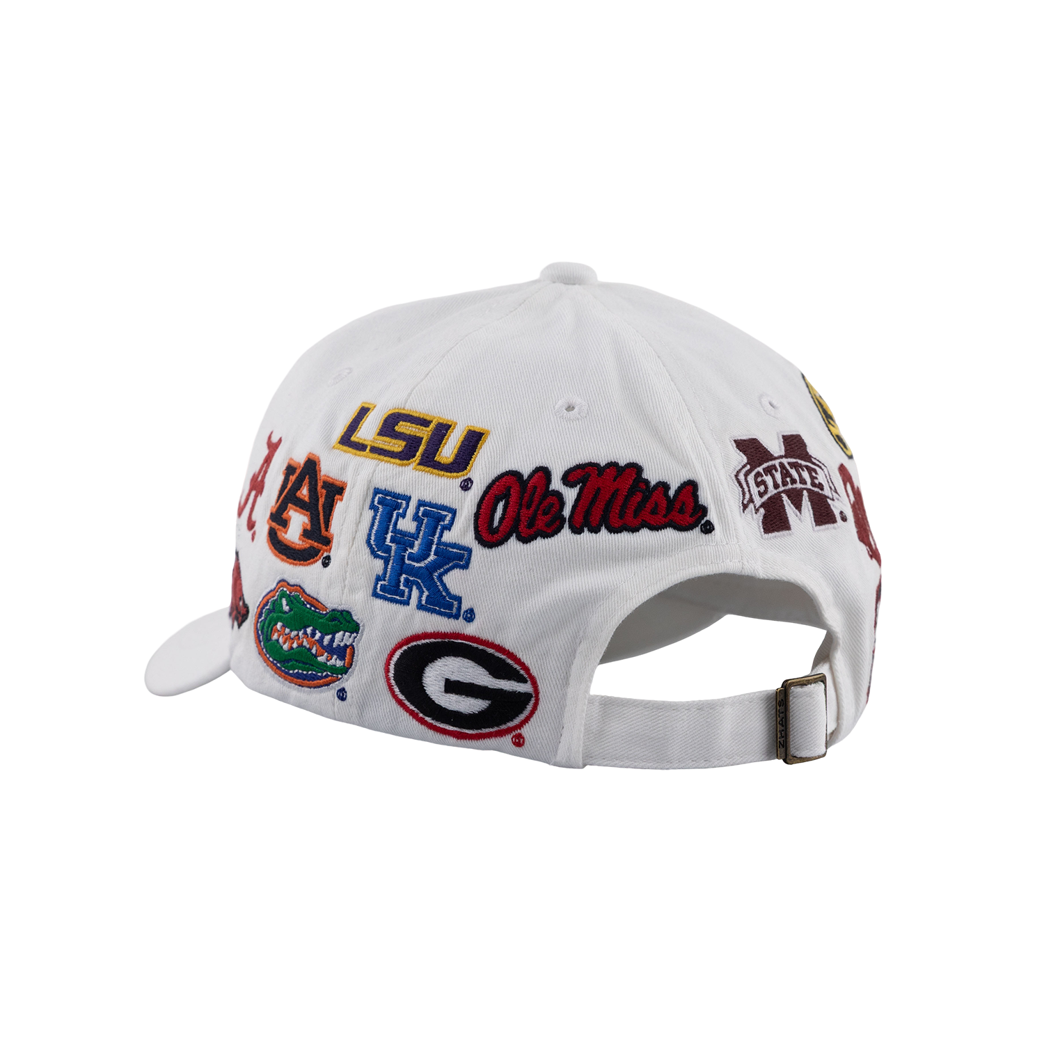 All Over SEC Hat - White