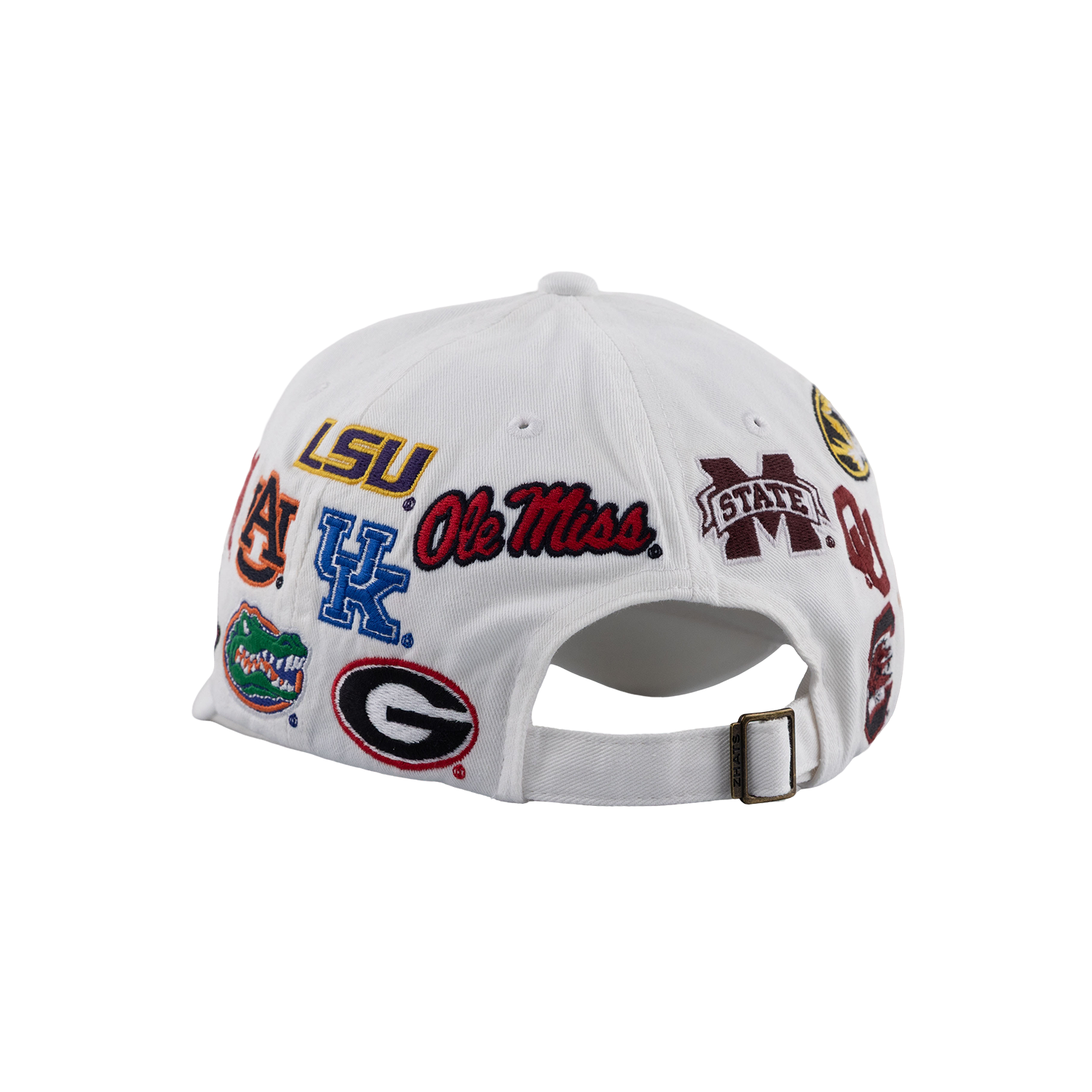 All Over SEC Hat - White