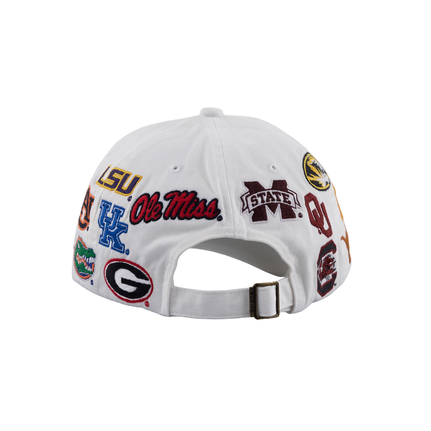 All Over SEC Hat - White