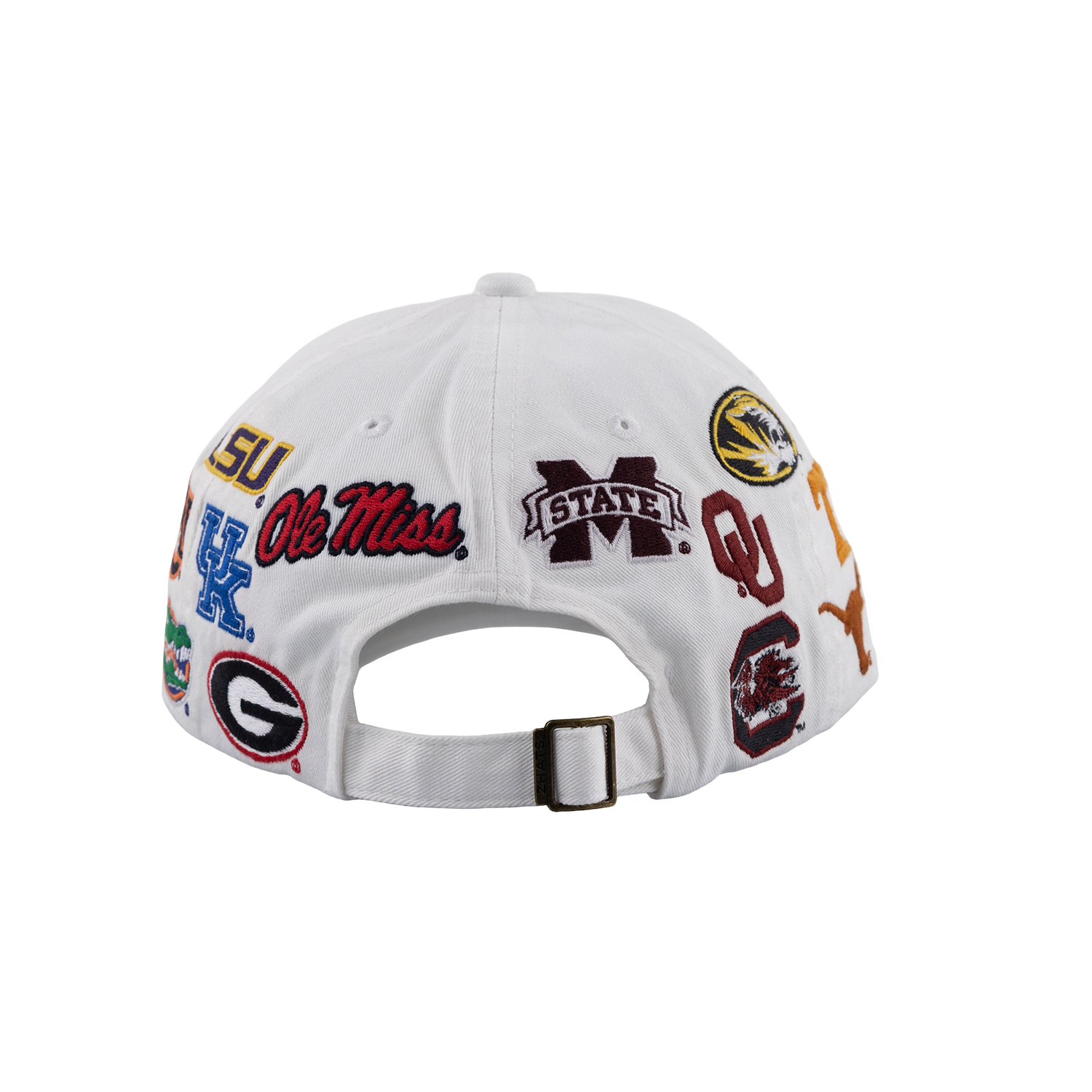 All Over SEC Hat - White