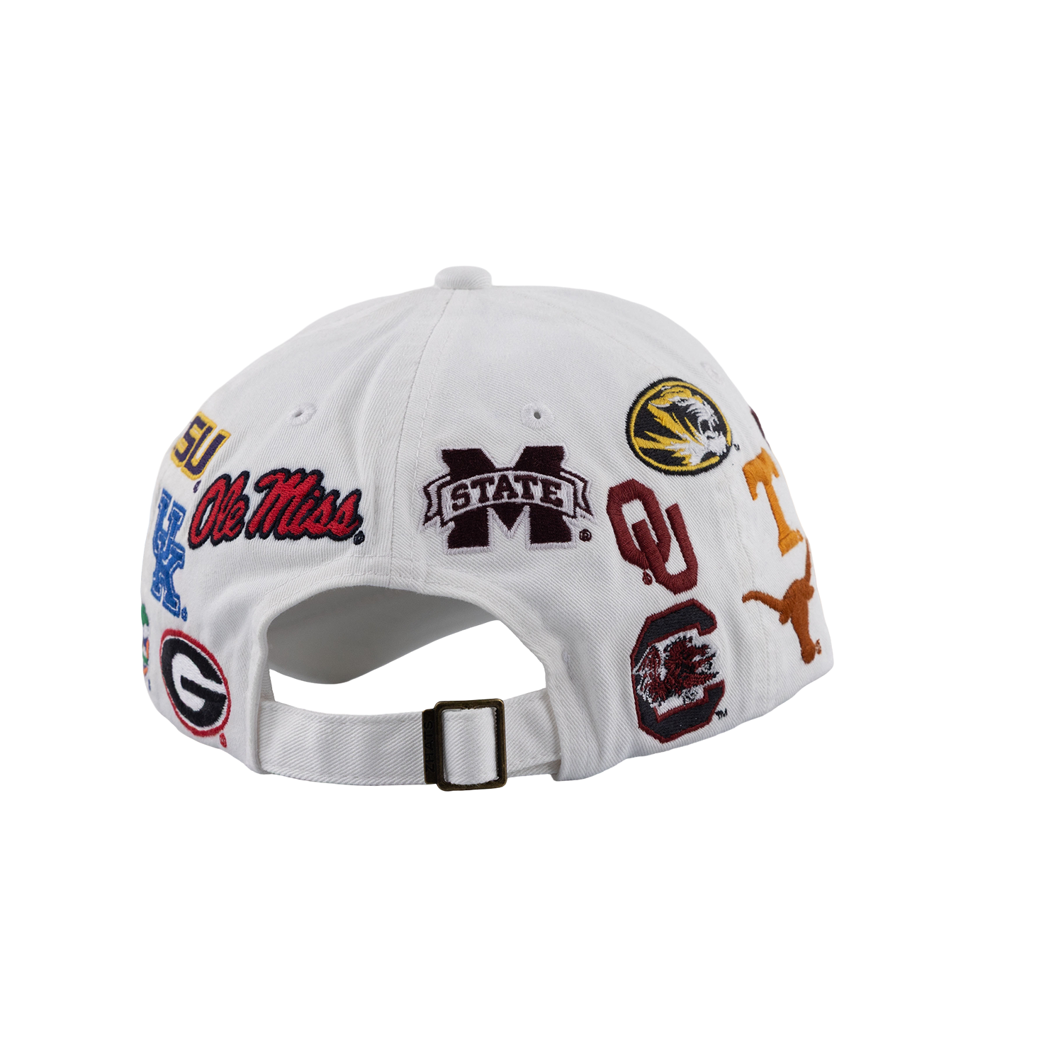 All Over SEC Hat - White