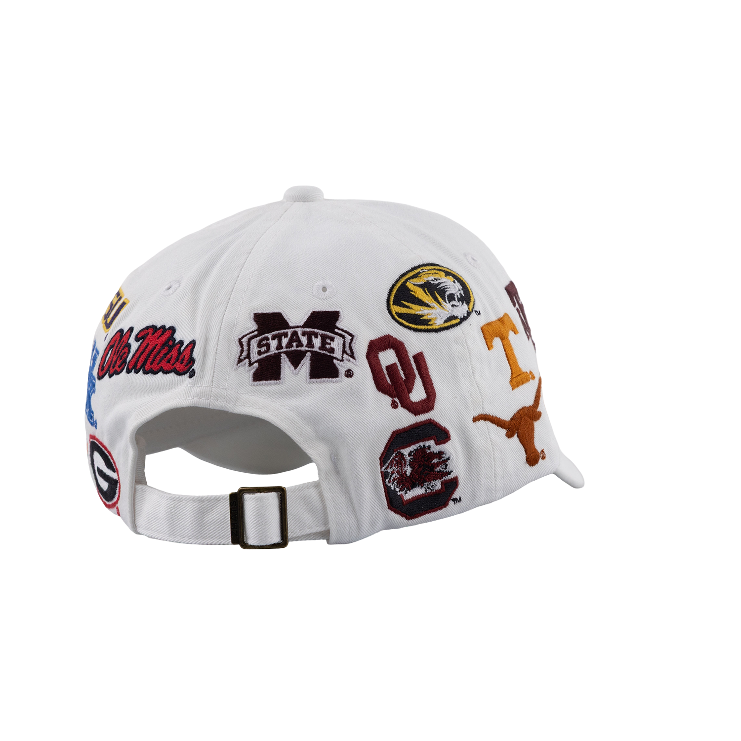 All Over SEC Hat - White