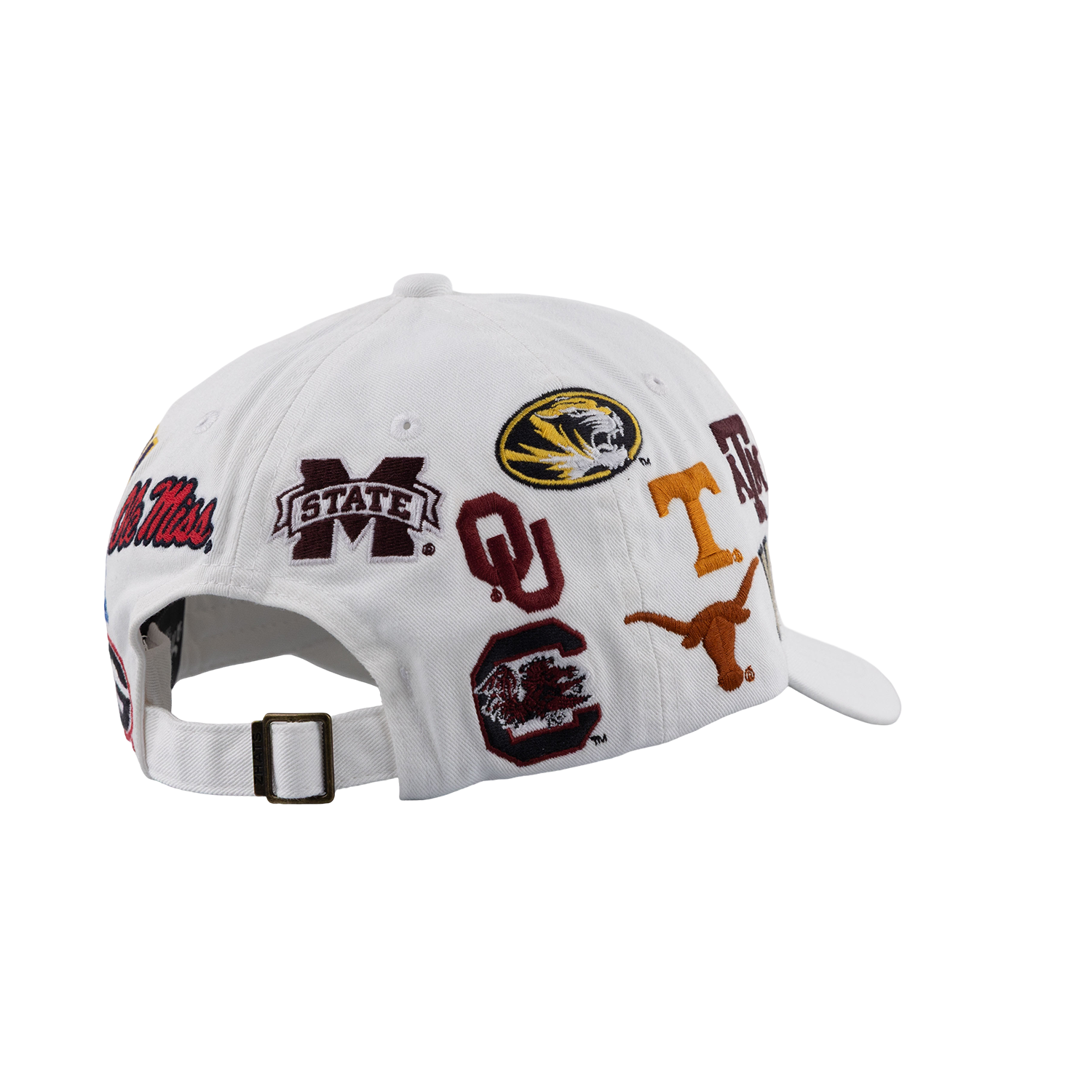 All Over SEC Hat - White