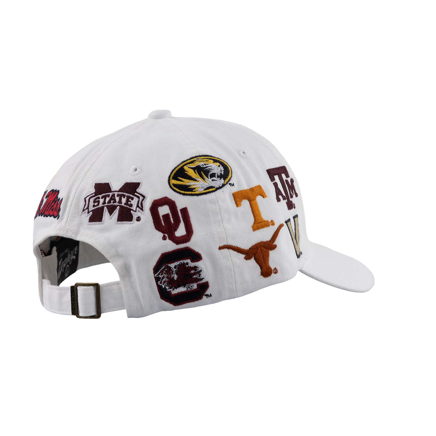 All Over SEC Hat - White