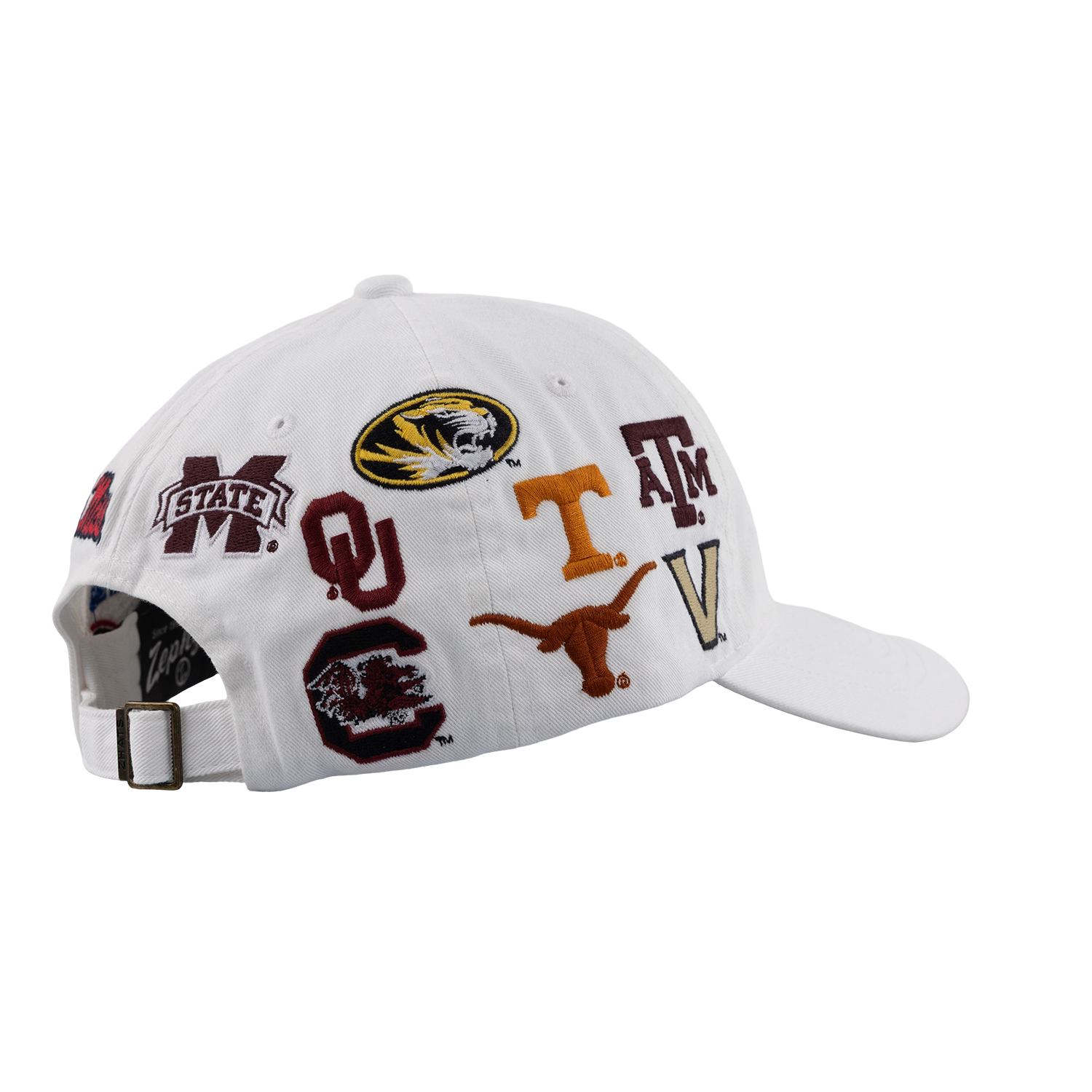 All Over SEC Hat - White