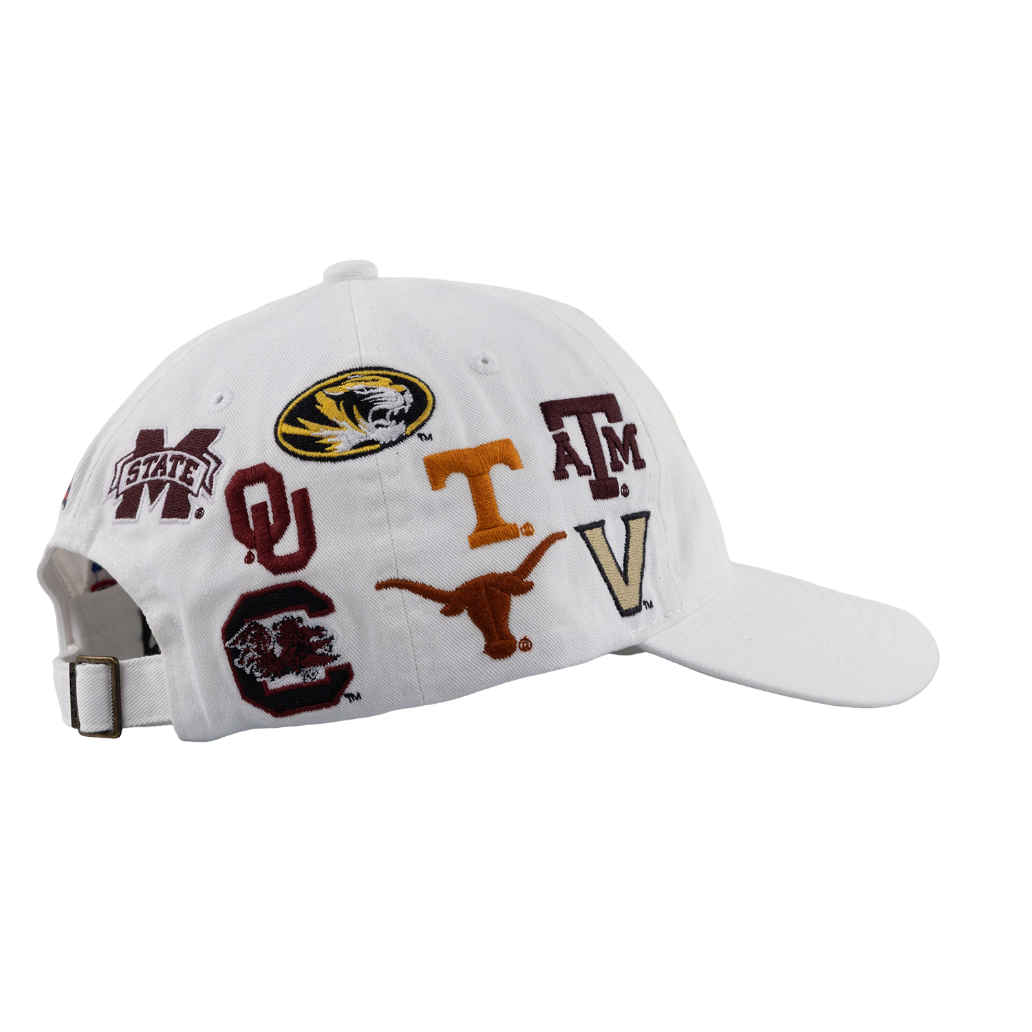 All Over SEC Hat - White