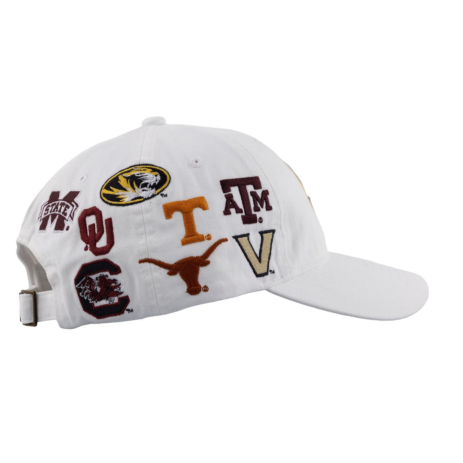 All Over SEC Hat - White