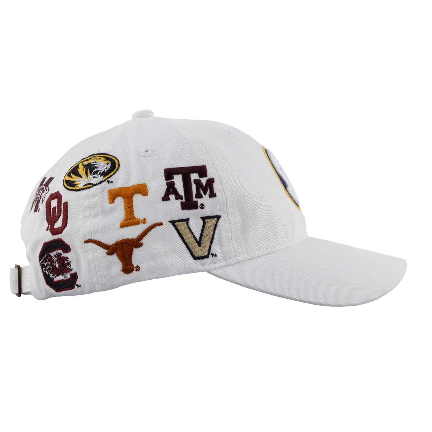 All Over SEC Hat - White