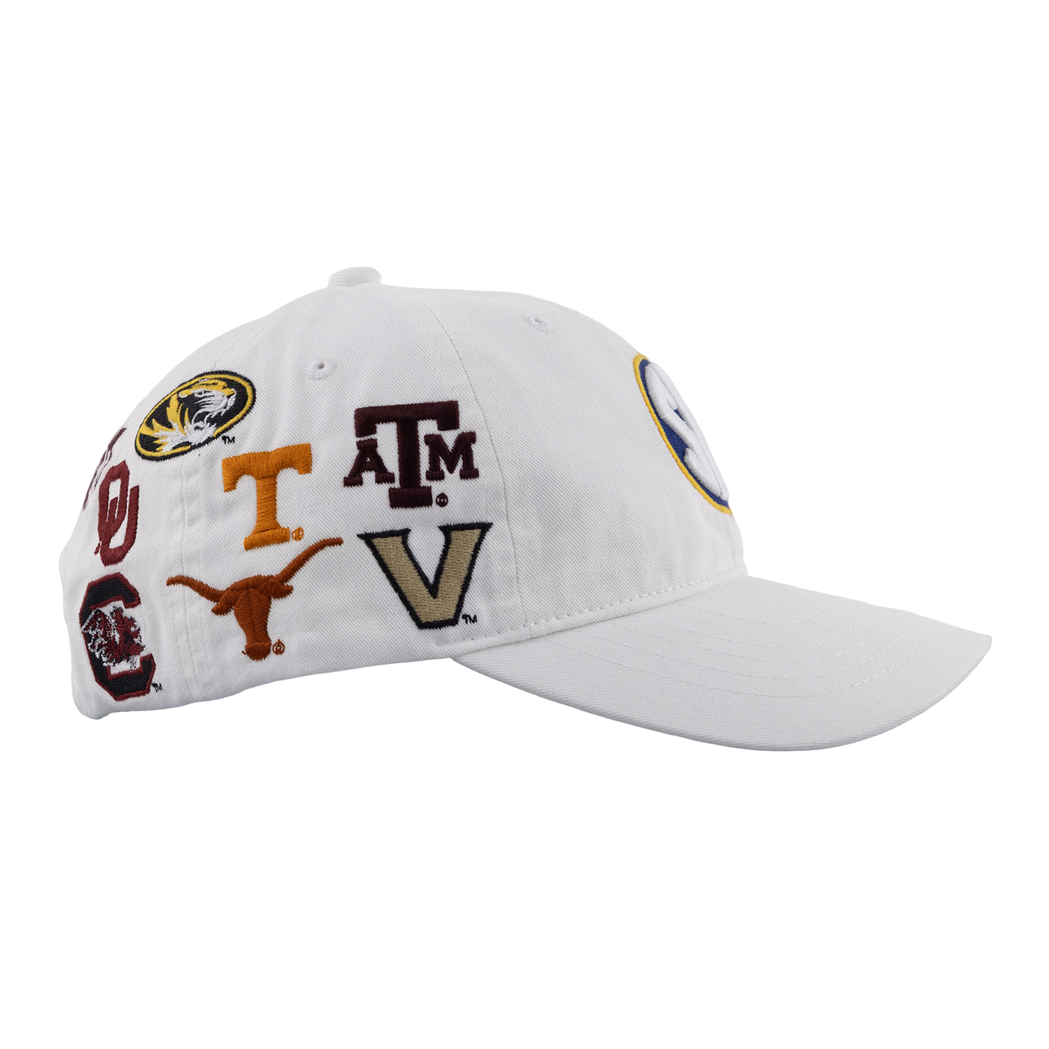 All Over SEC Hat - White