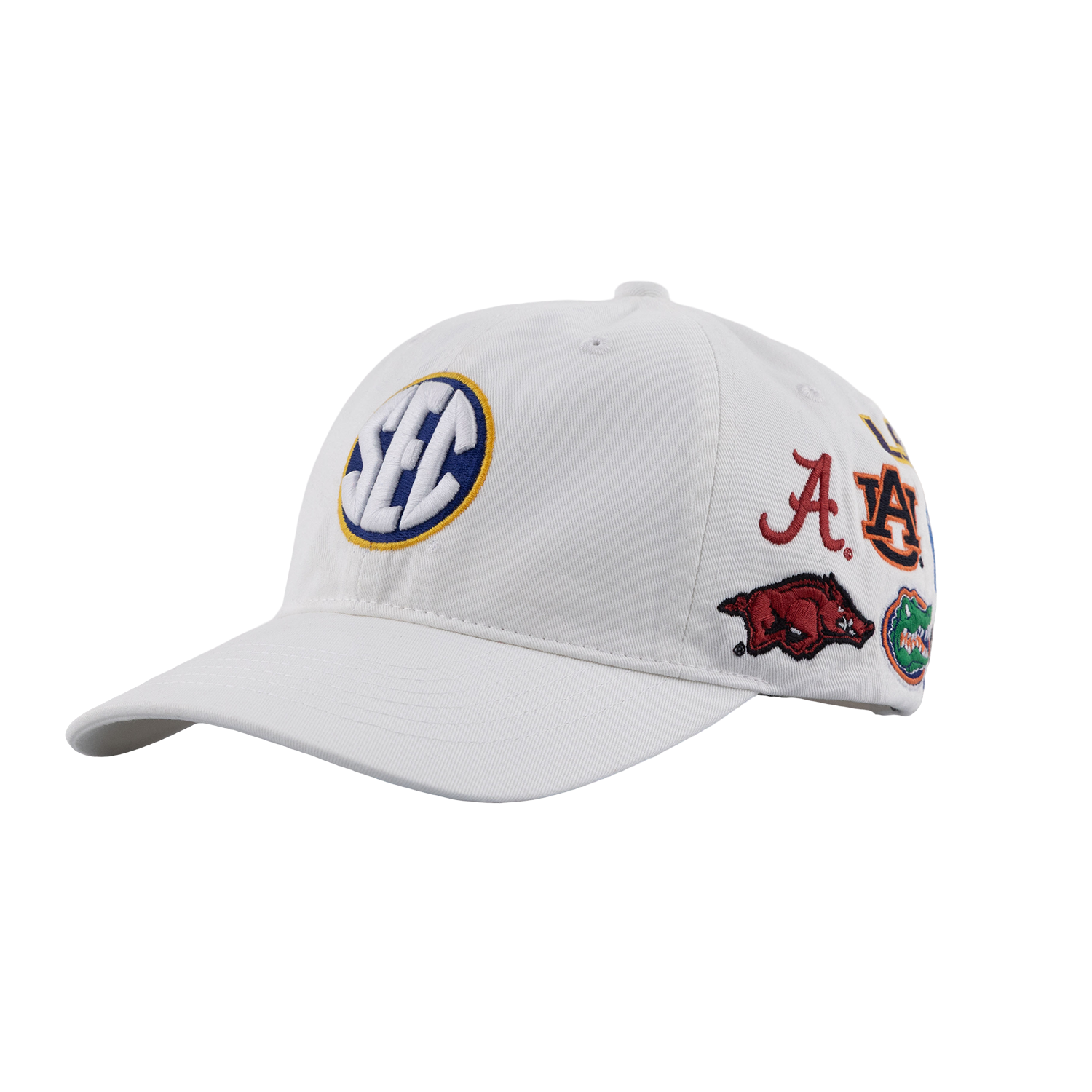 All Over SEC Hat - White