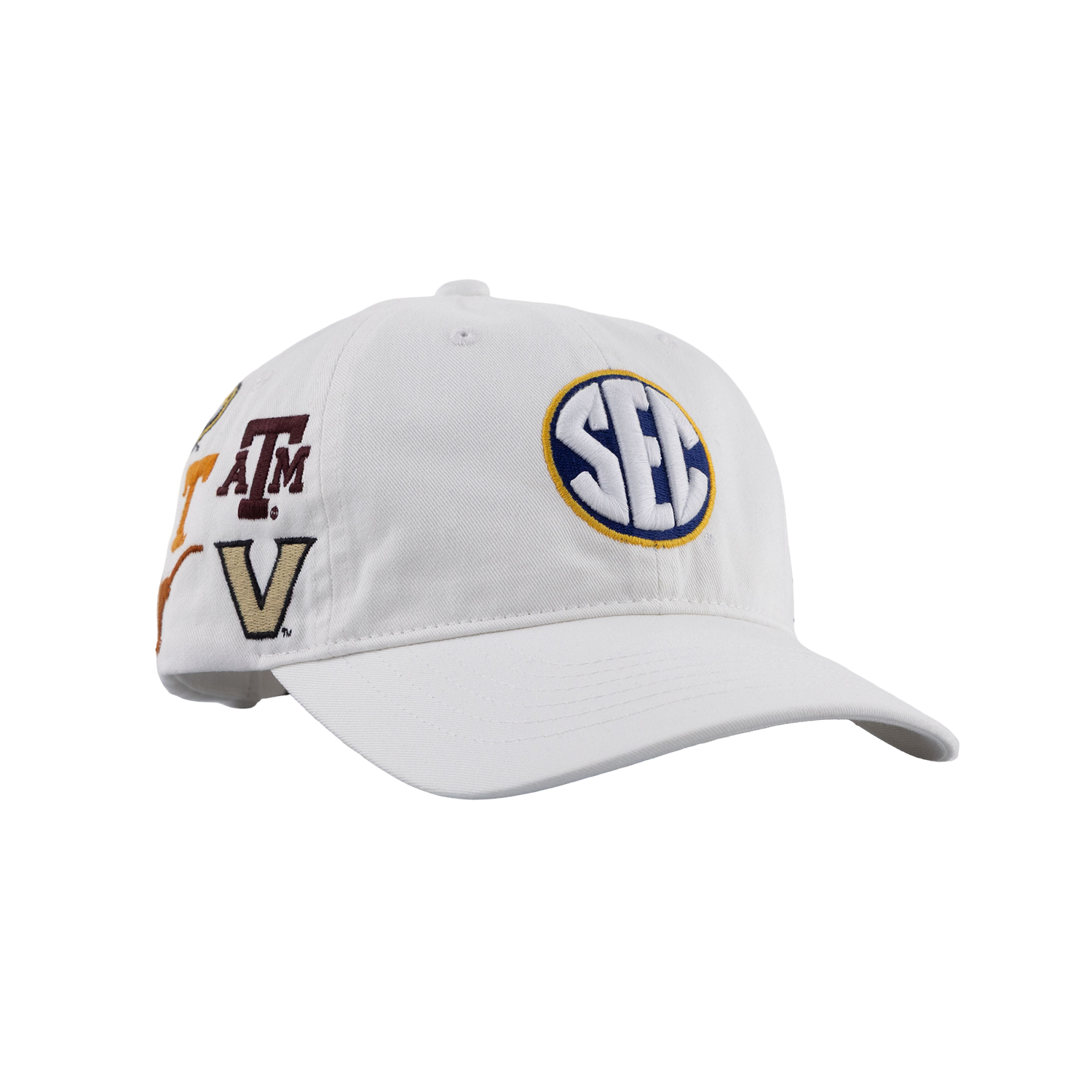 All Over SEC Hat - White