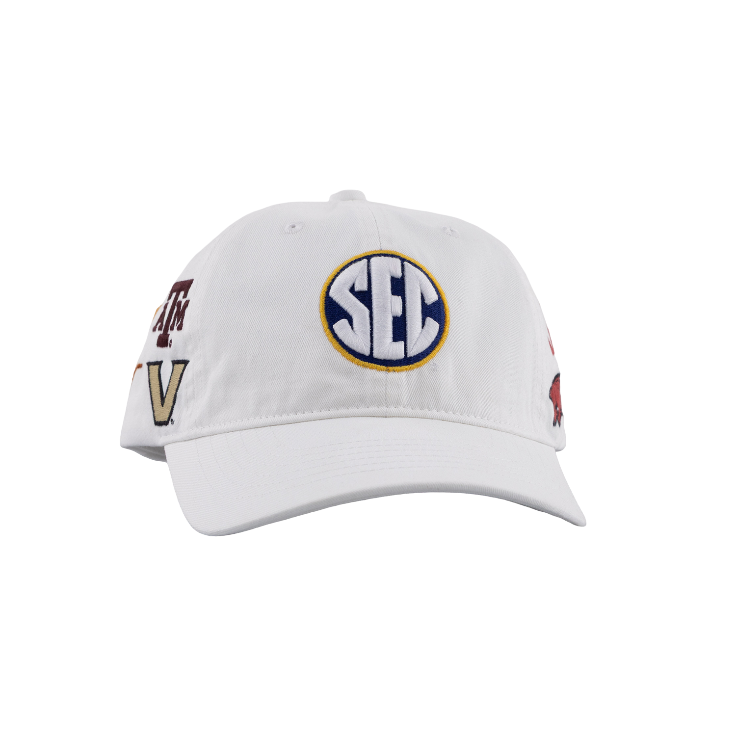 All Over SEC Hat - White