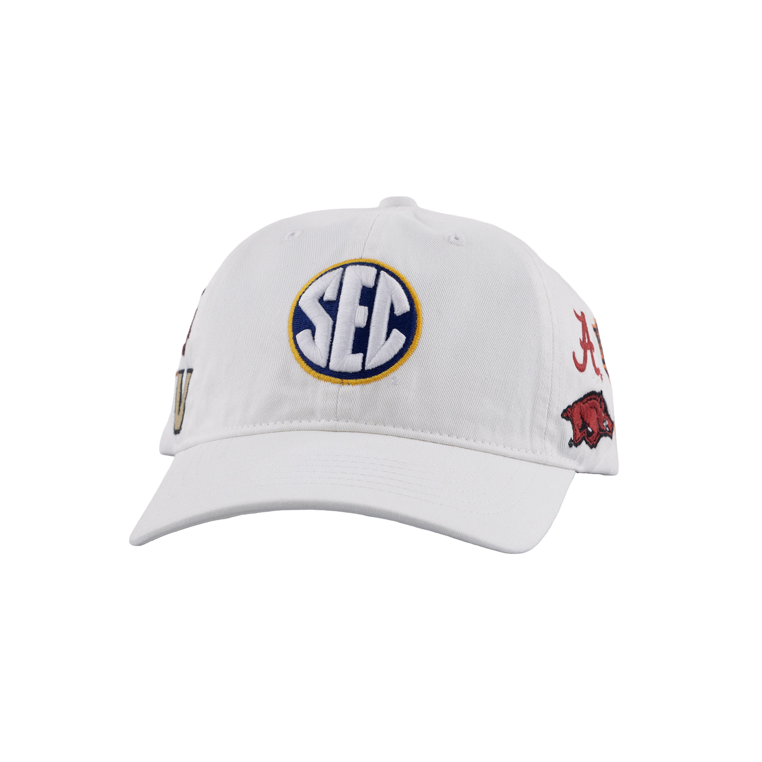 All Over SEC Hat - White