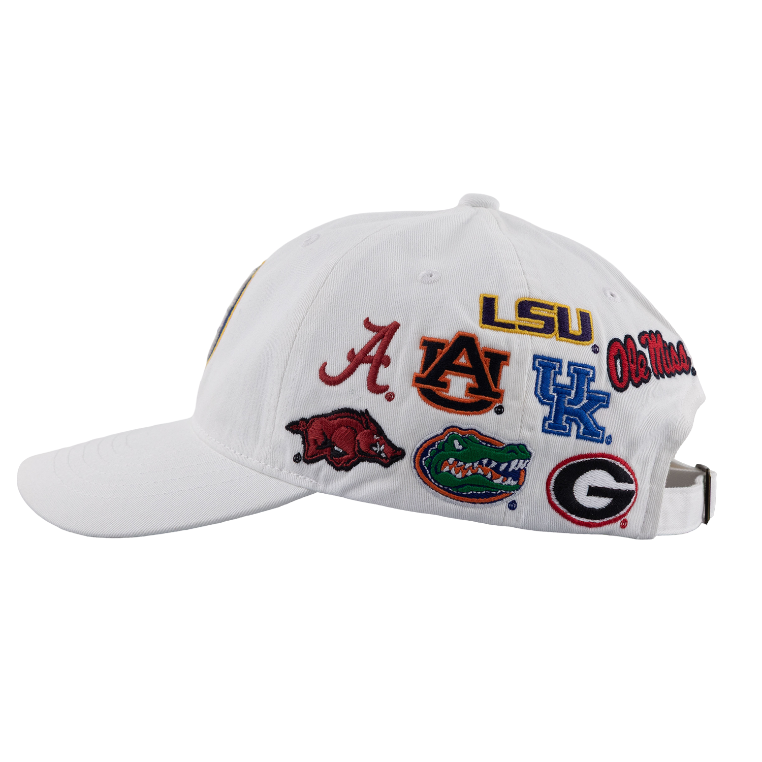 All Over SEC Hat - White
