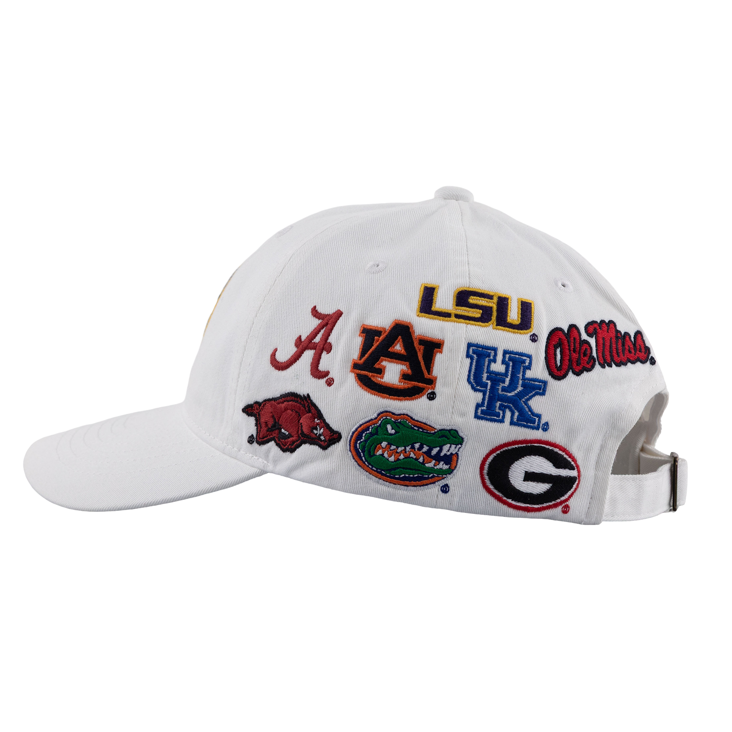 All Over SEC Hat - White
