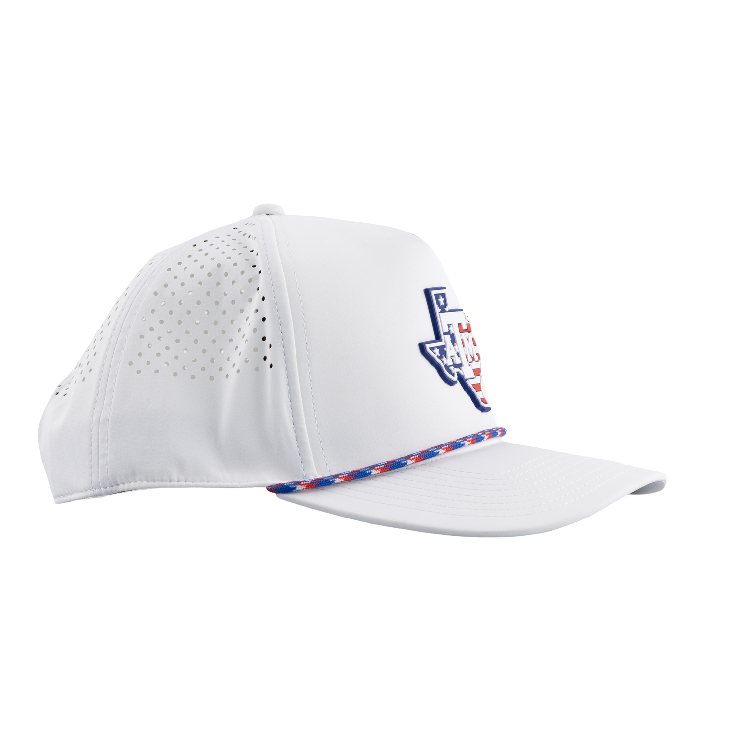 Texas A&M Branded Bills Lonestar American Cap - White