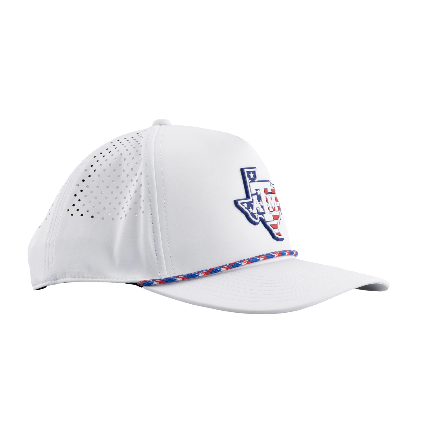 Texas A&M Branded Bills Lonestar American Cap - White
