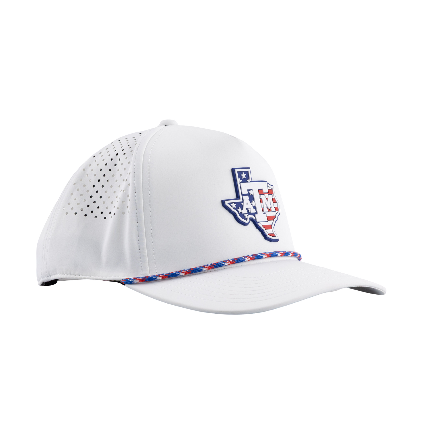 Texas A&M Branded Bills Lonestar American Cap - White