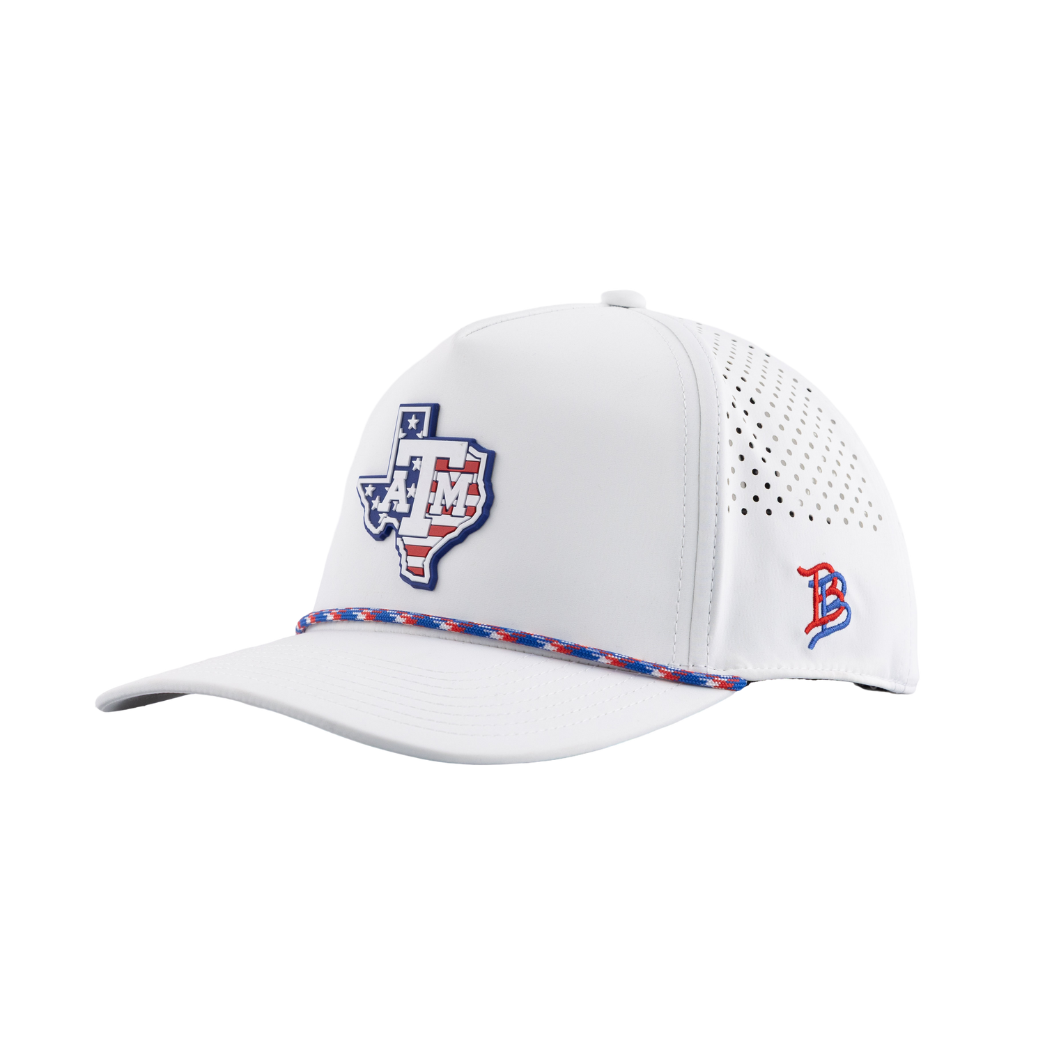 Texas A&M Branded Bills Lonestar American Cap - White