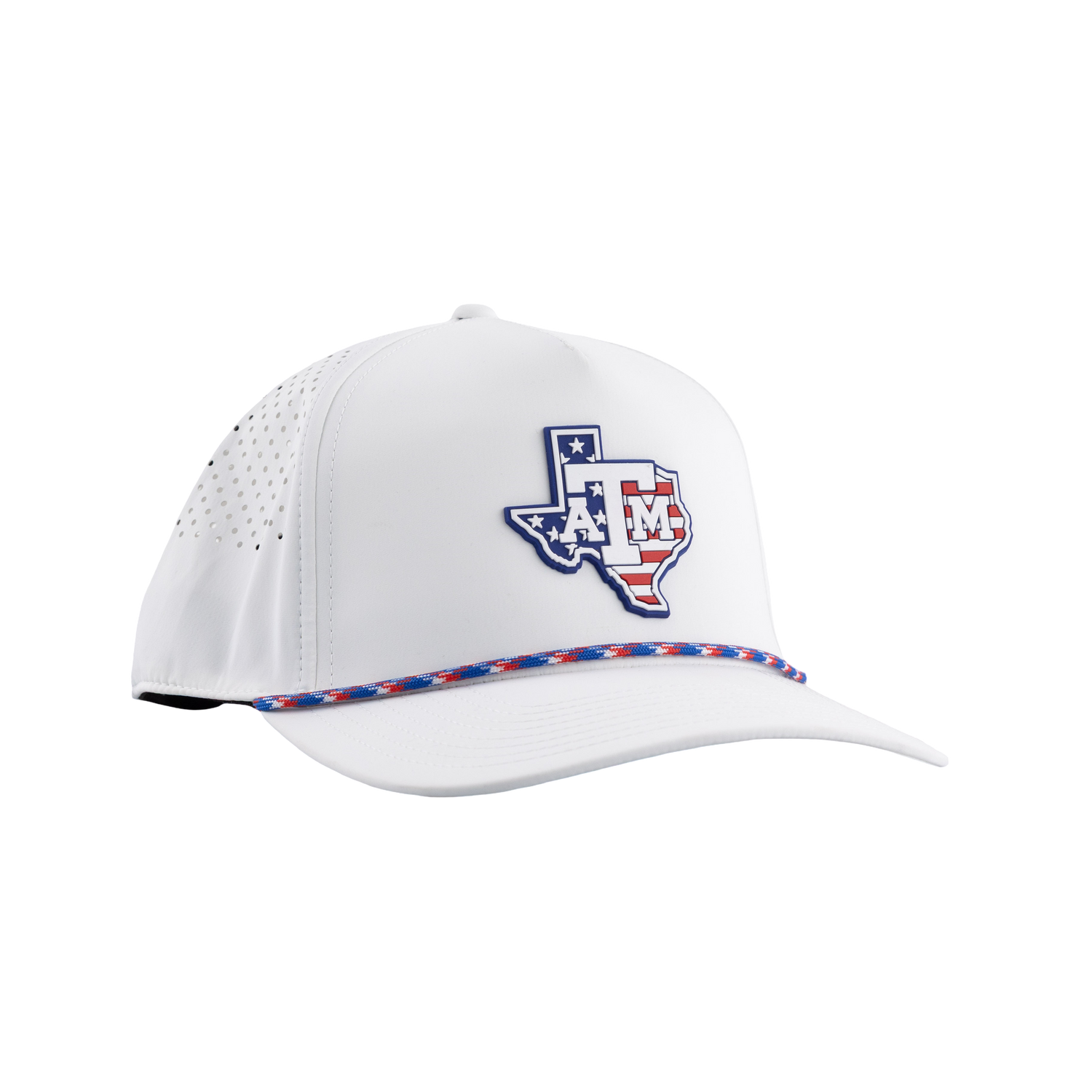 Texas A&M Branded Bills Lonestar American Cap - White