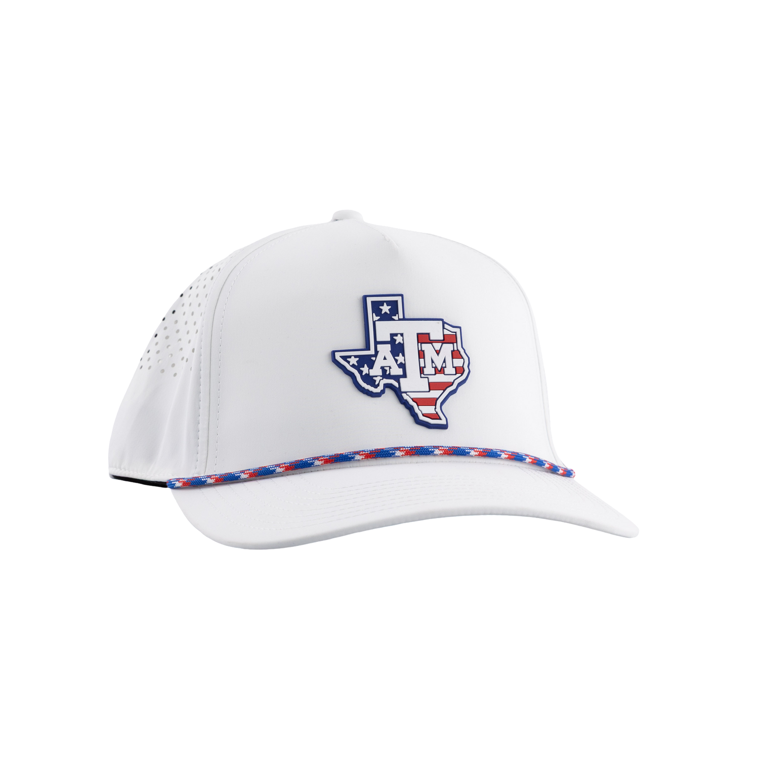 Texas A&M Branded Bills Lonestar American Cap - White
