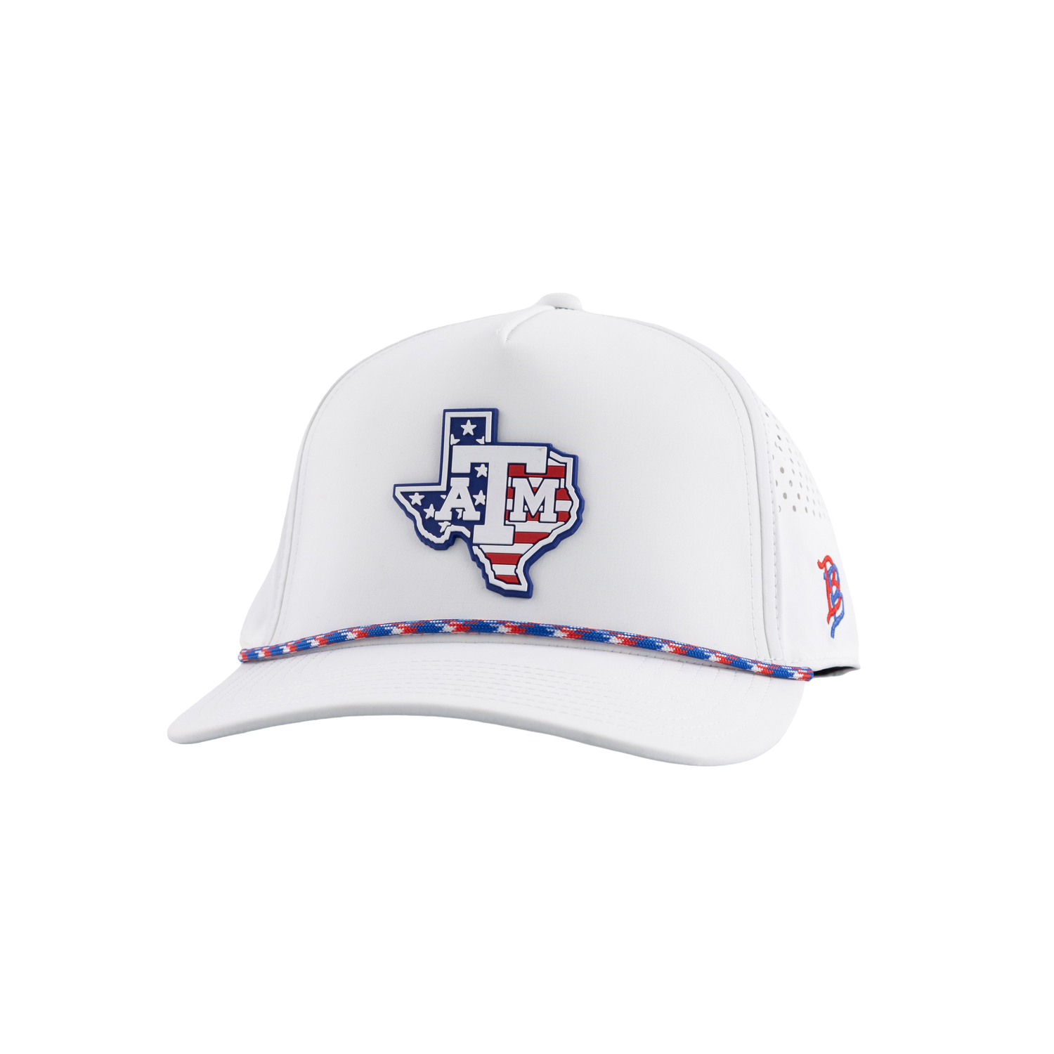 Texas A&M Branded Bills Lonestar American Cap - White