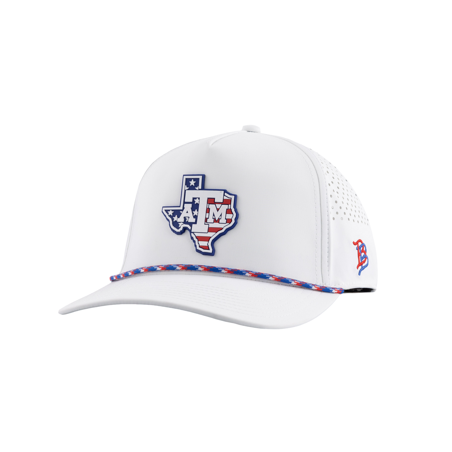Texas A&M Branded Bills Lonestar American Cap - White
