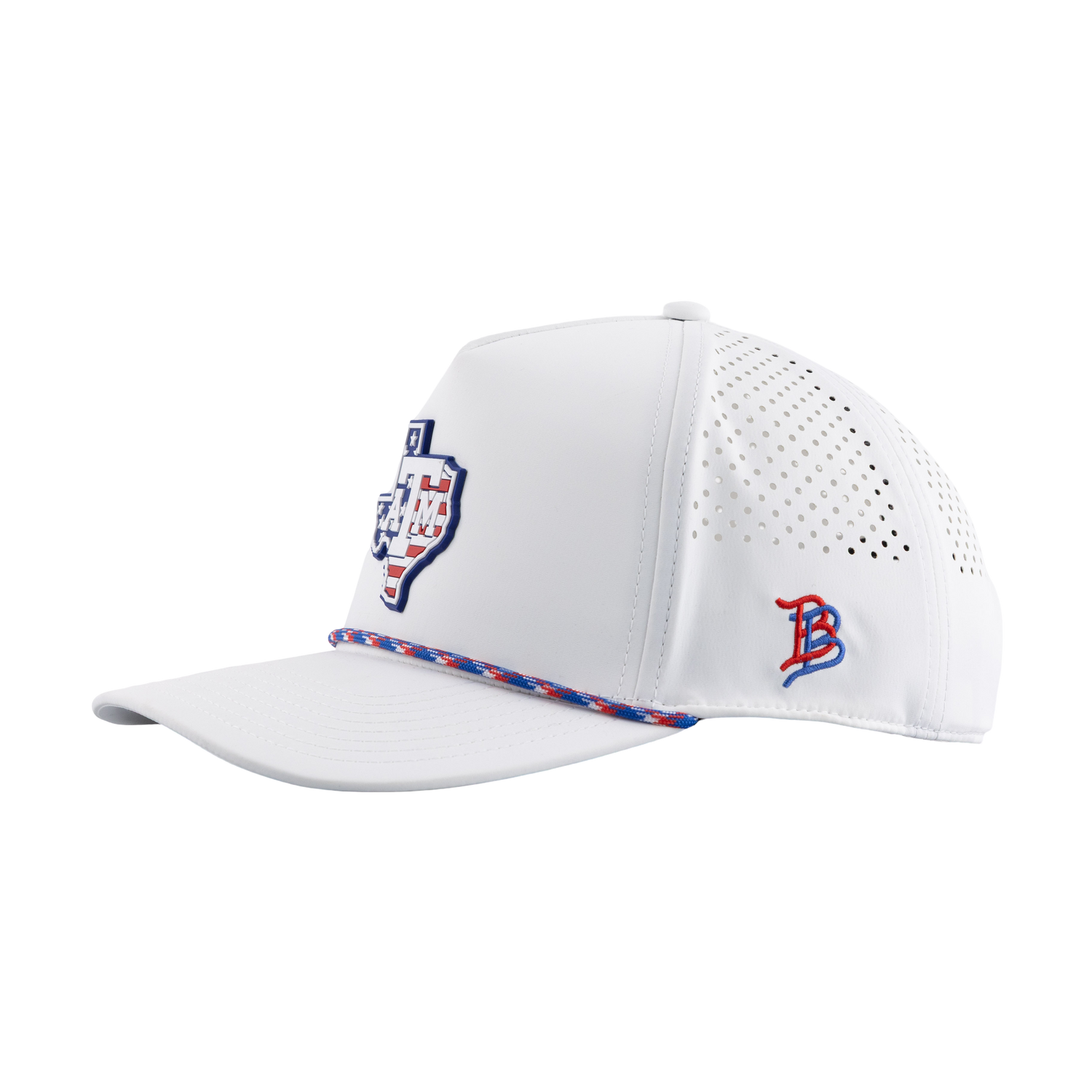 Texas A&M Branded Bills Lonestar American Cap - White