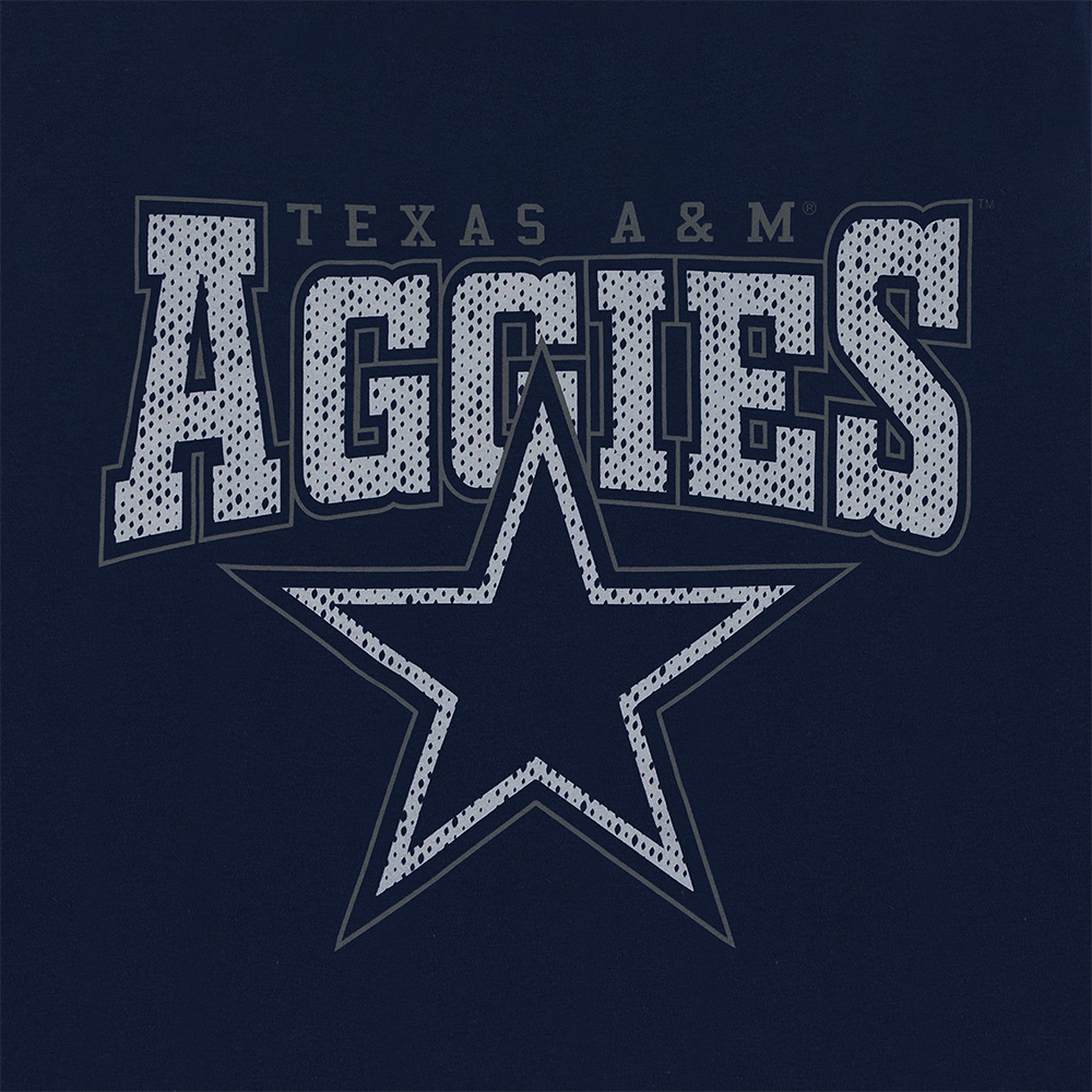 Texas A&M Comfort Colors Cowboy Star T-Shirt - Navy