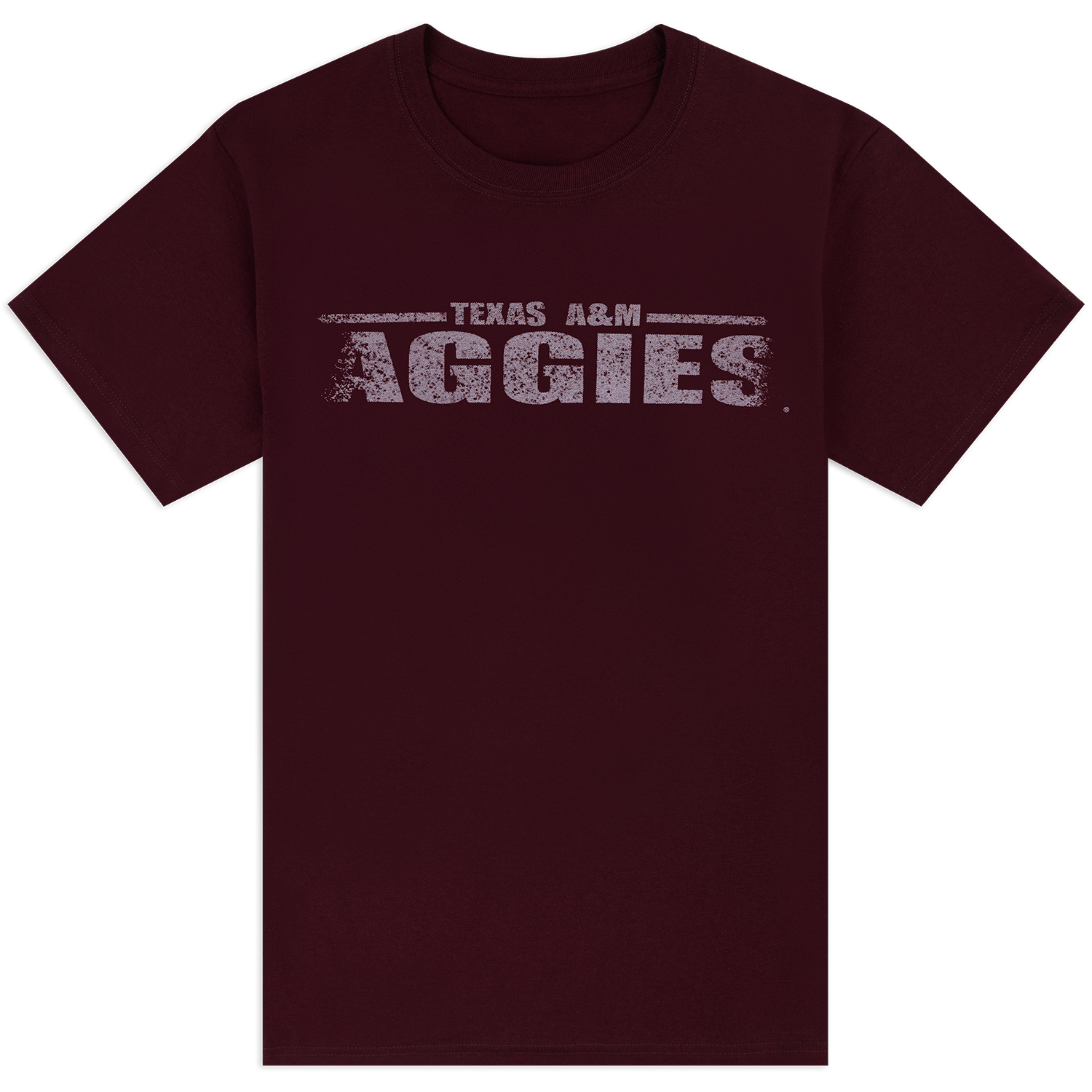Texas A&M Aggies Tonal American Flag T-Shirt - Maroon
