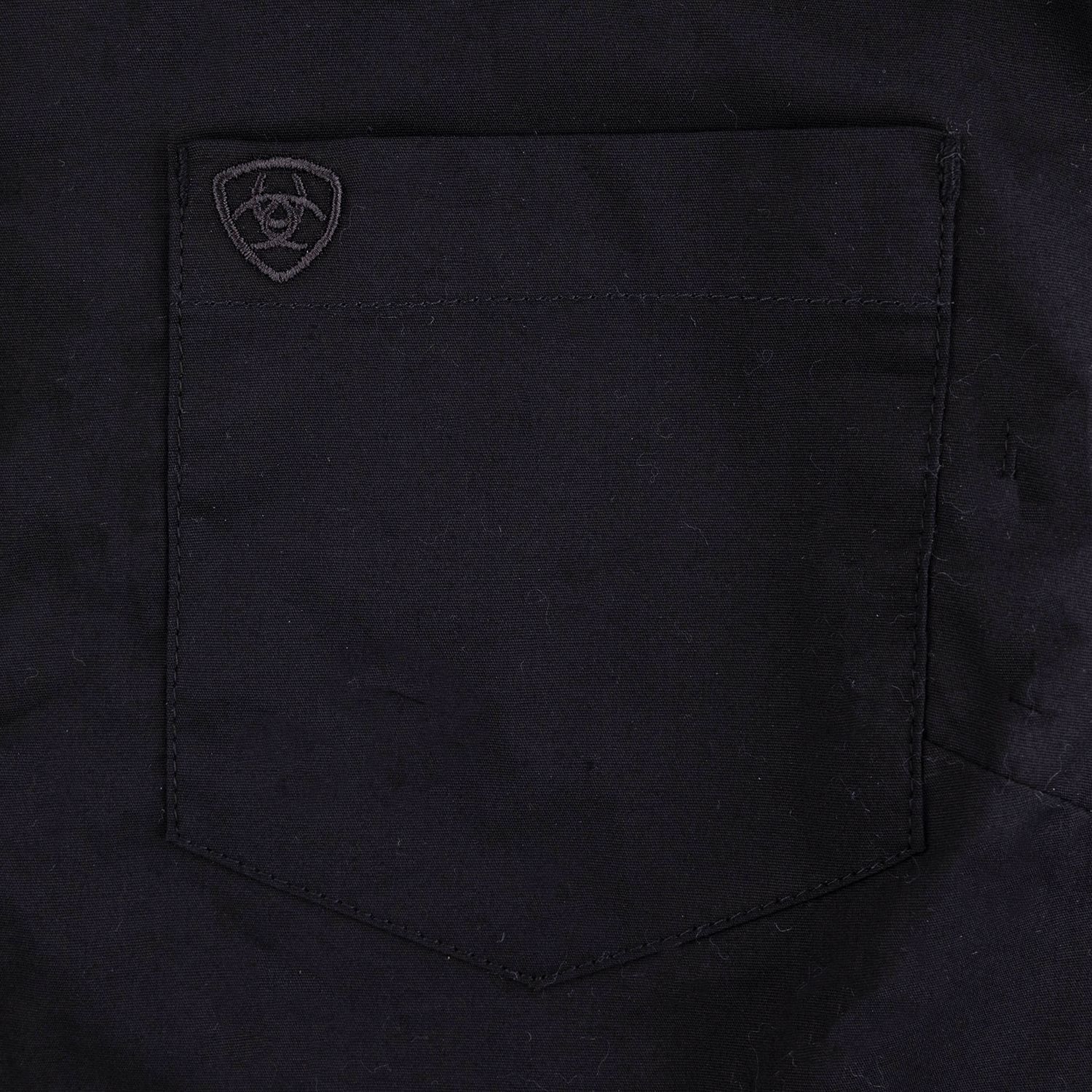Texas A&M Ariat Fitted Button Up Shirt - Black