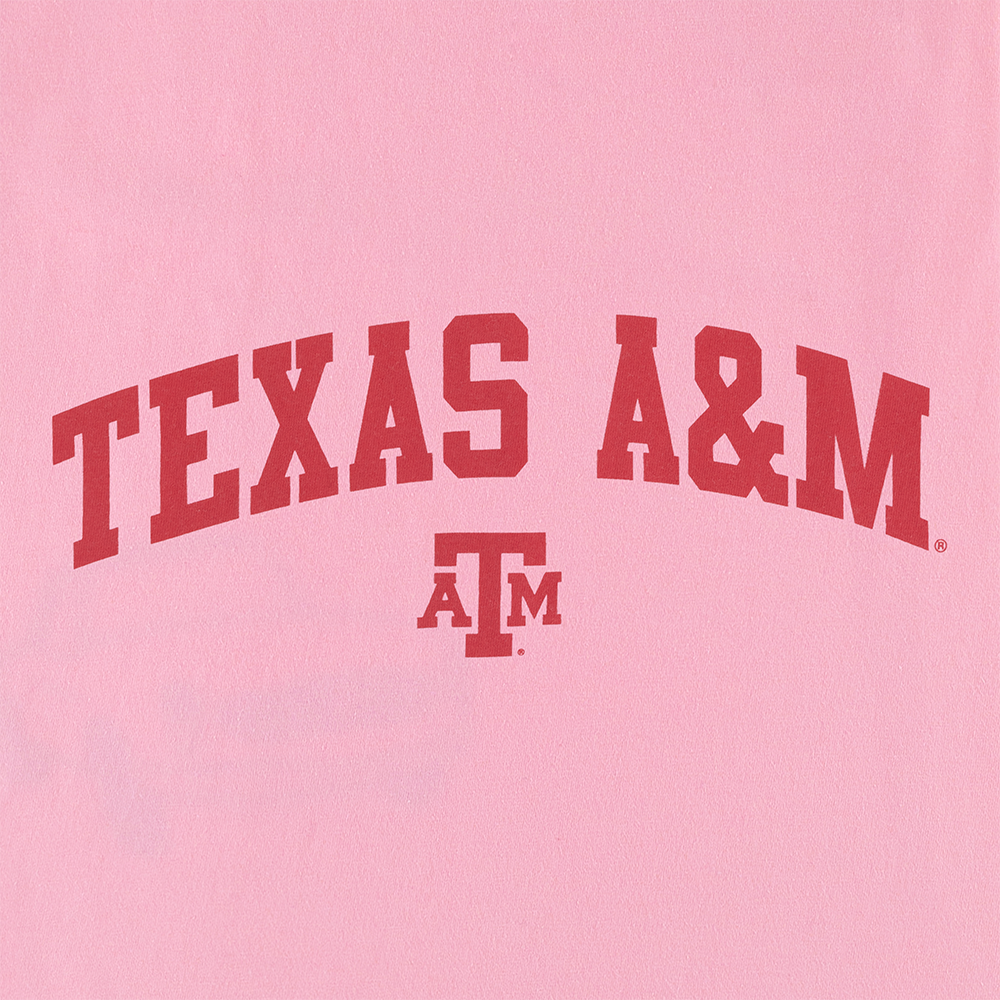 Texas A&M Comfort Colors Arch T-Shirt - Pink