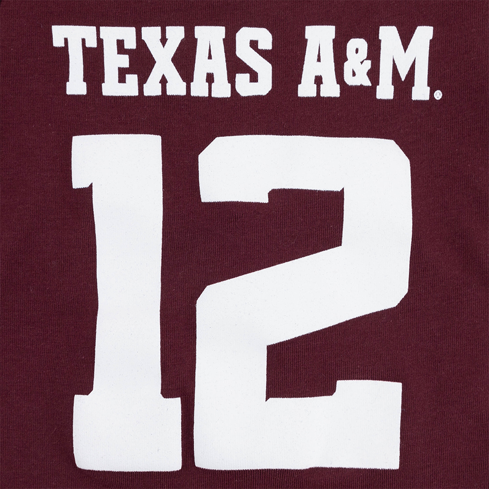 Texas A&M Collegiate Outfitters Infant Jersey Onesie - Maroon
