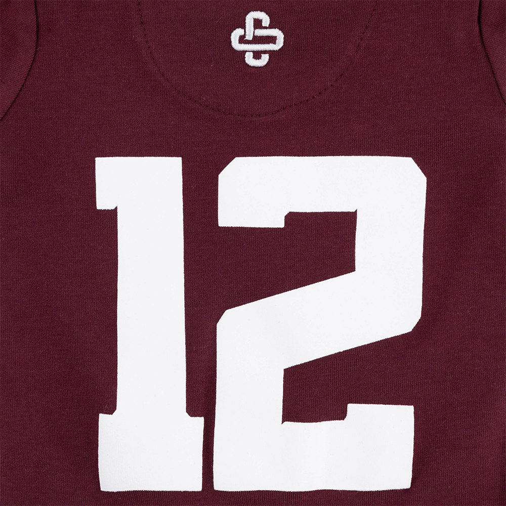 Texas A&M Collegiate Outfitters Infant Jersey Onesie - Maroon
