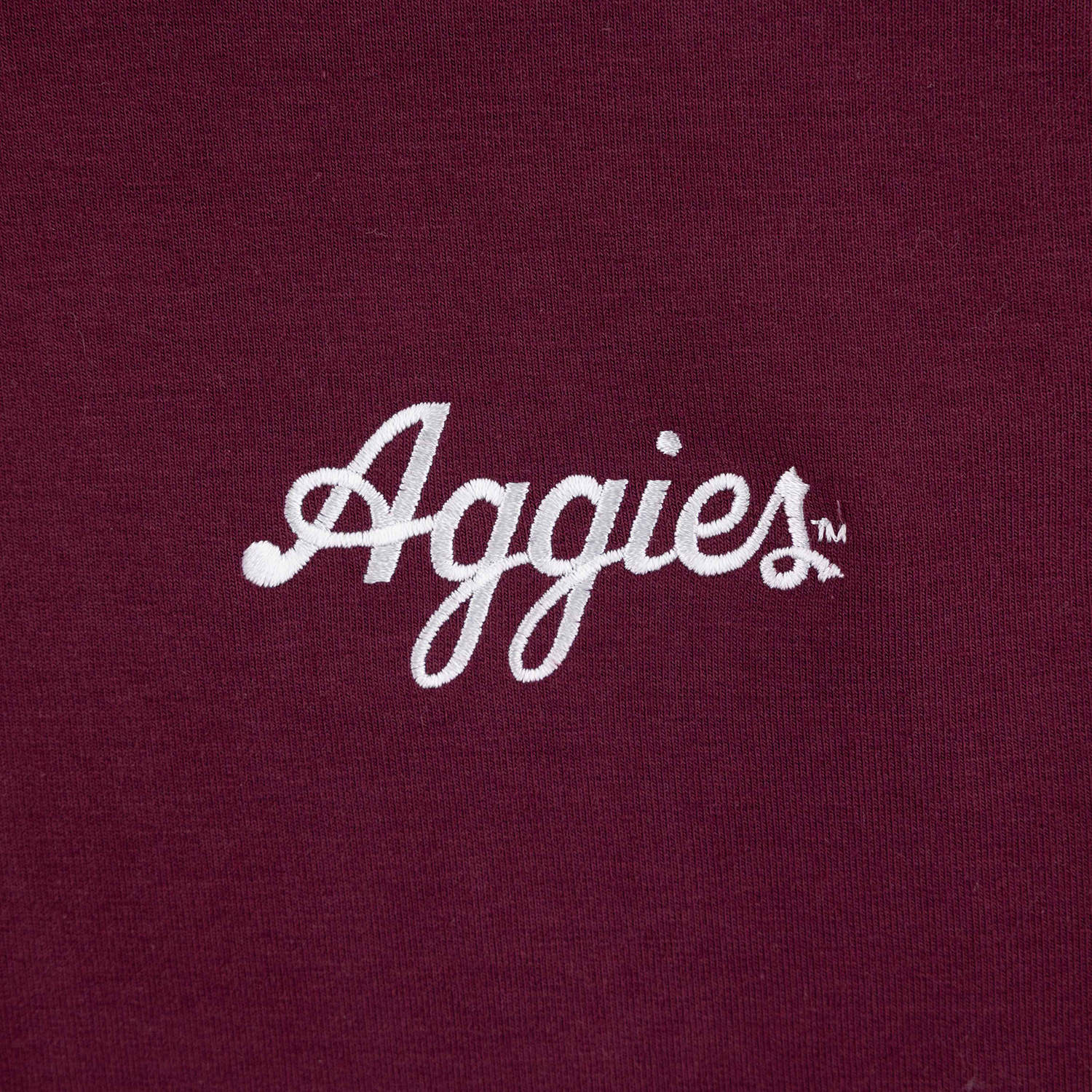 Script Aggies Johnnie-O Women's Half Zip - Maroon