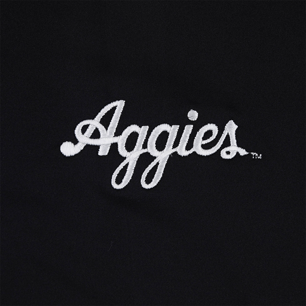 Script Aggies Peter Millar Performance Jersey Polo - Black