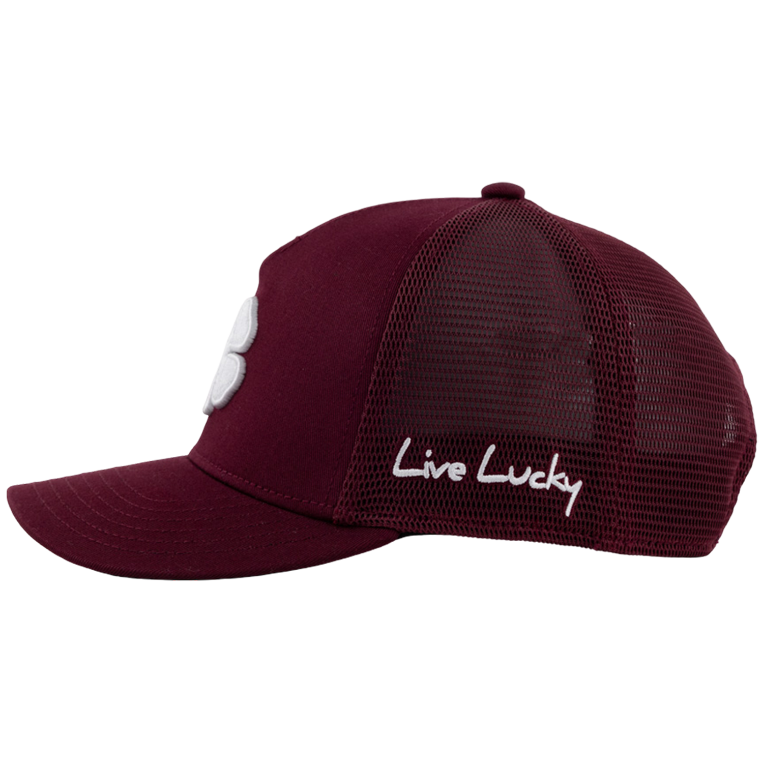 Black Clover Live Lucky Adjustable Hat - Maroon